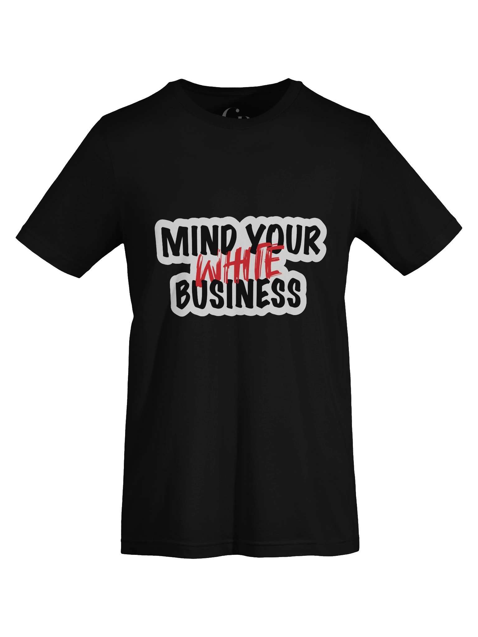 MIND YOUR WHITE BUSINESS TEE product image (31)