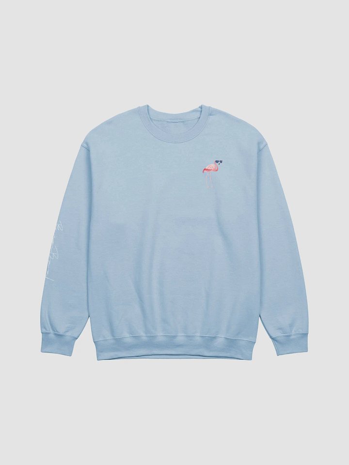 Flamingo Sweatshirt (White Signature) product image (1)