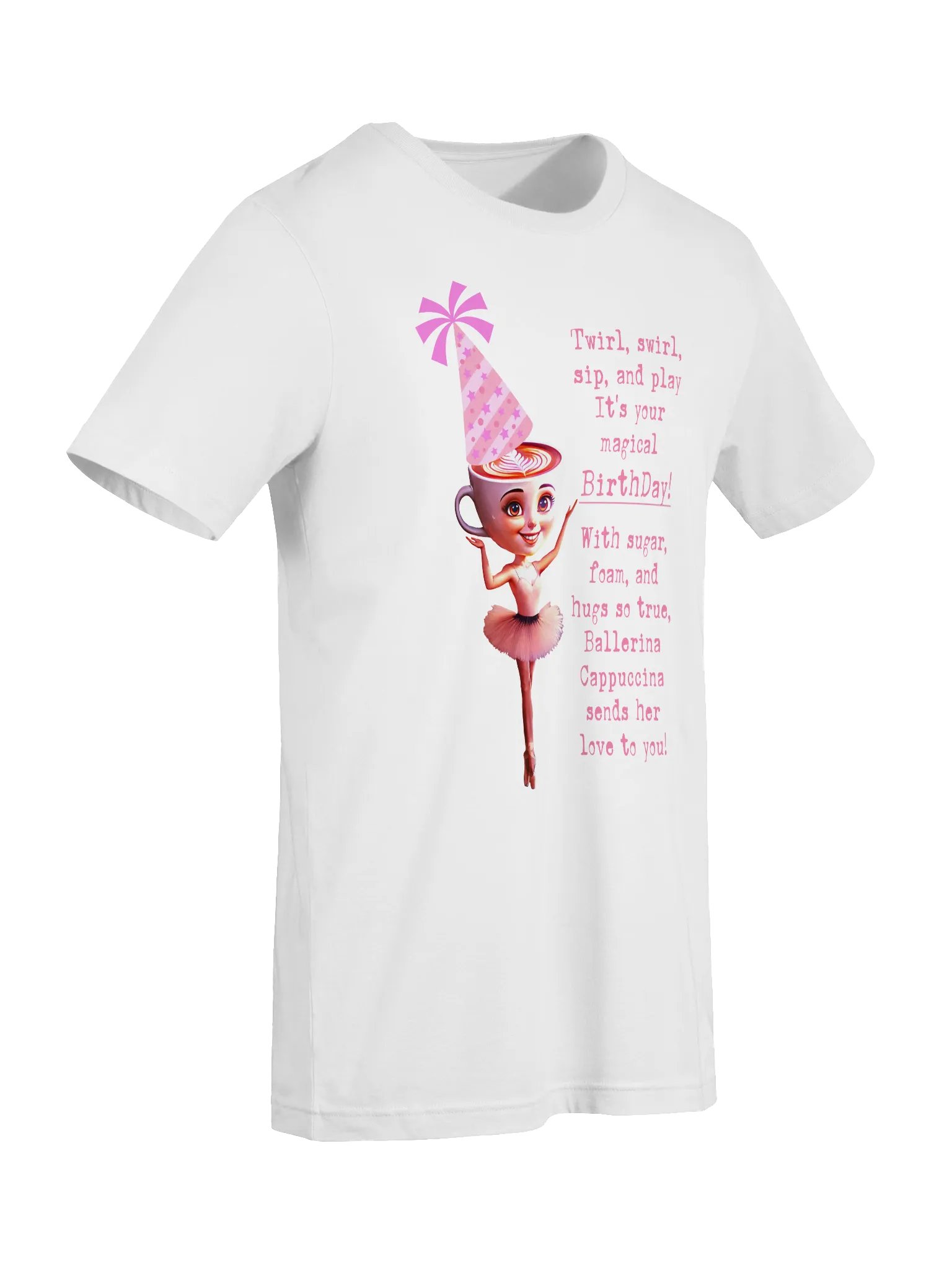 Ballerina Cappuccina Birthday T-Shirt product image (5)
