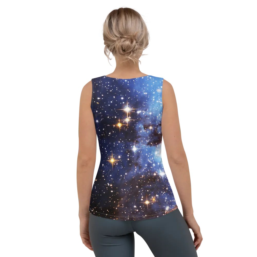 Blue Galaxy Tank Top product image (2)