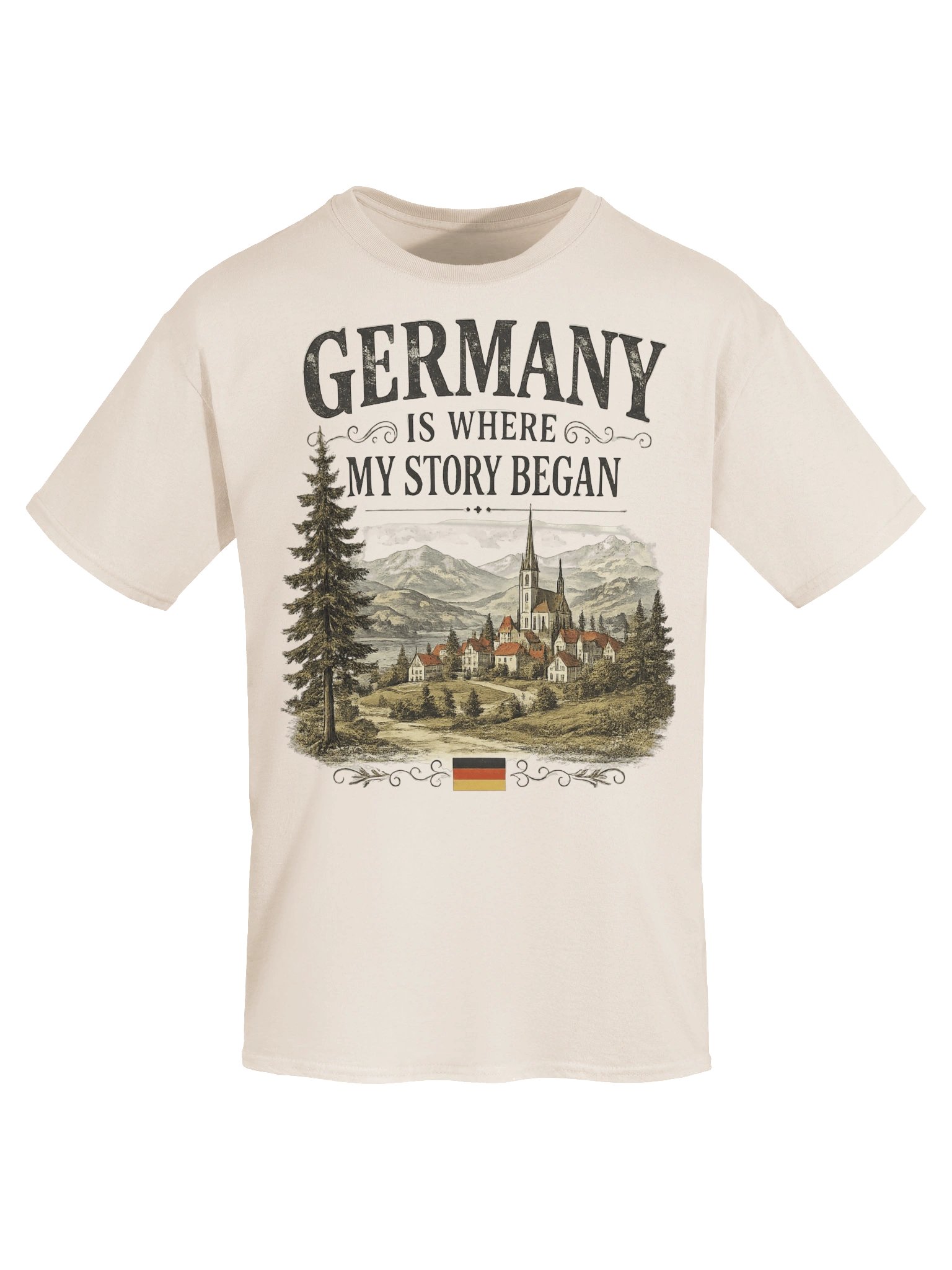 Germany Is Where My Story Began Vintage T-Shirt product image (9)