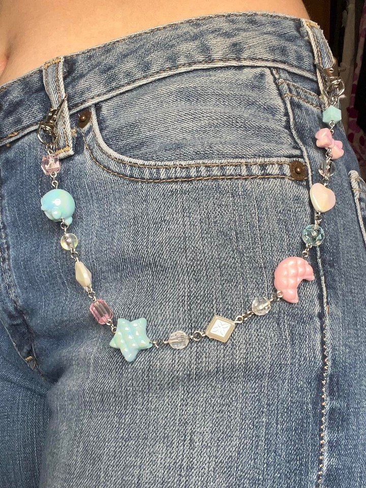 Cotton Candy Jean Chain product image (1)
