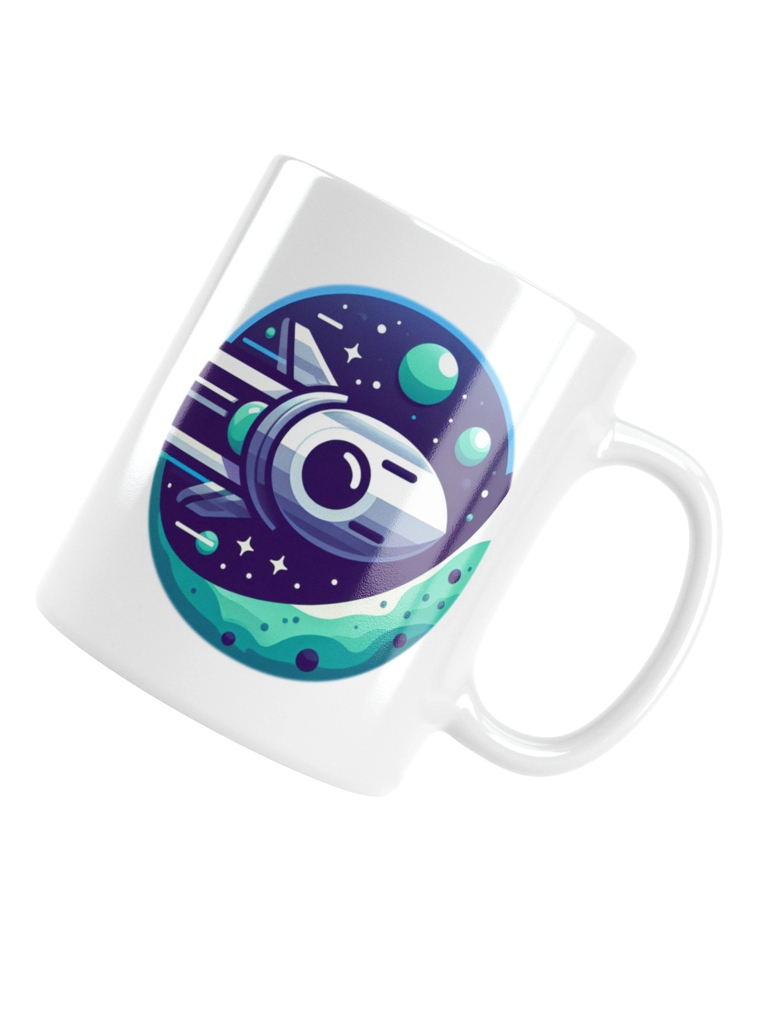 Retro Rocket Fuel Mug product image (5)