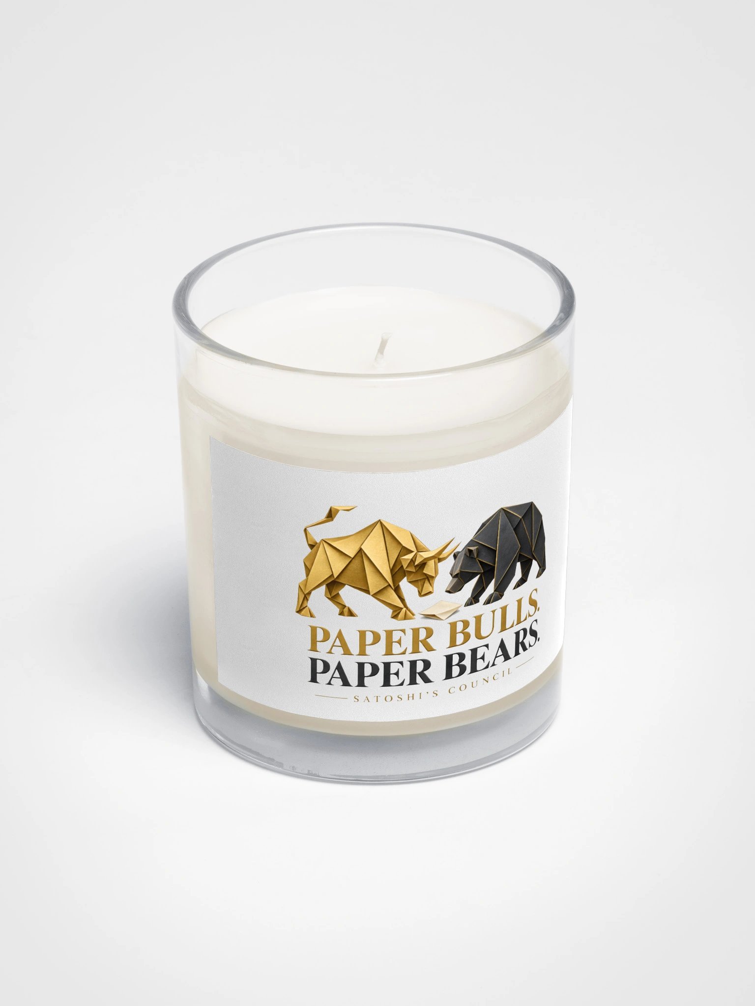 Paper Bulls. Paper Bears. — Soy Candle product image (2)