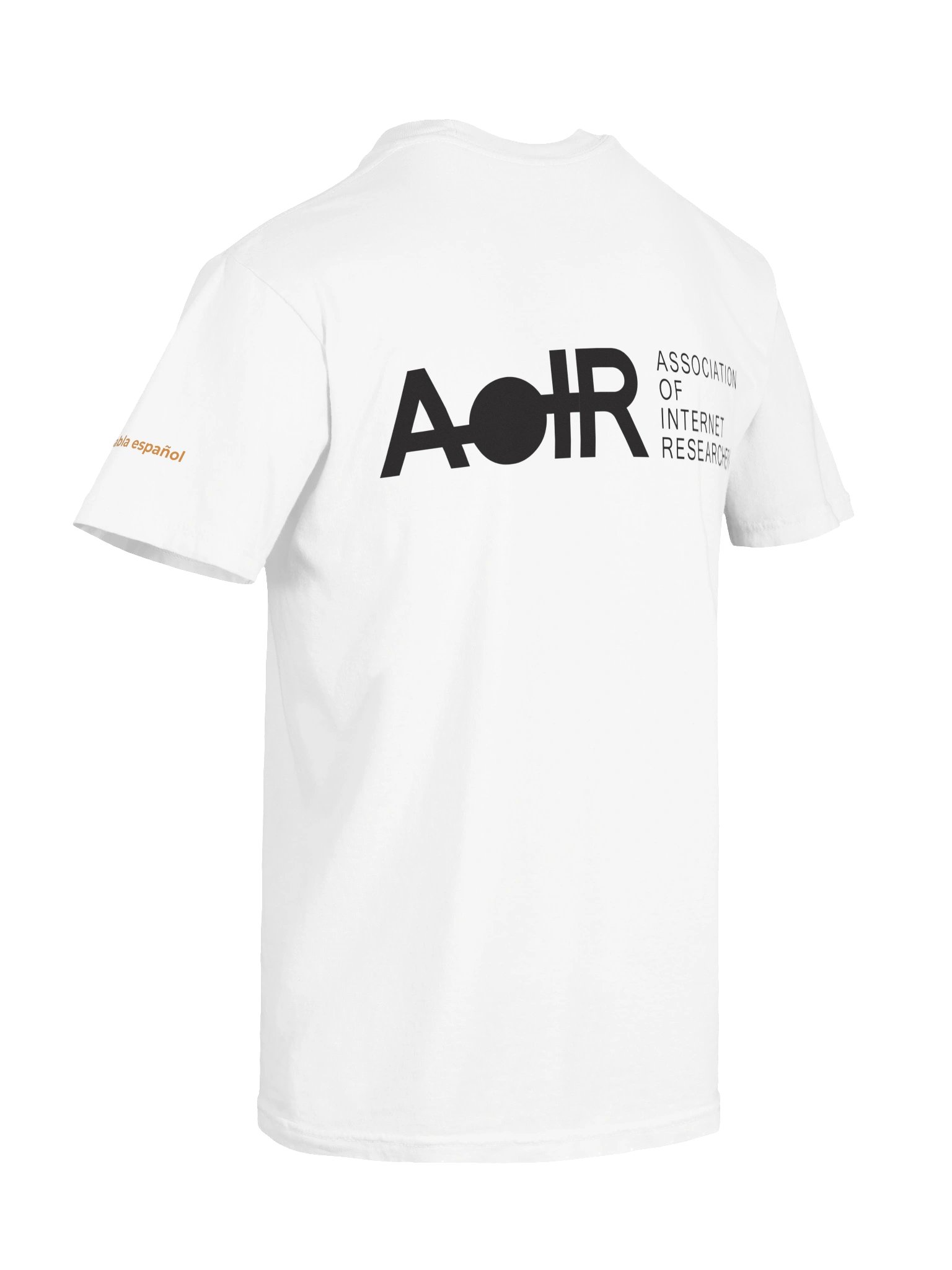 AoIR2026 Regenerations Unisex Conference Tee 'se habla español' - Orange product image (8)