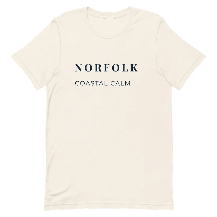 Norfolk Coastal Calm T-Shirt | Minimalist Norfolk Lifestyle Clothing product image (2)