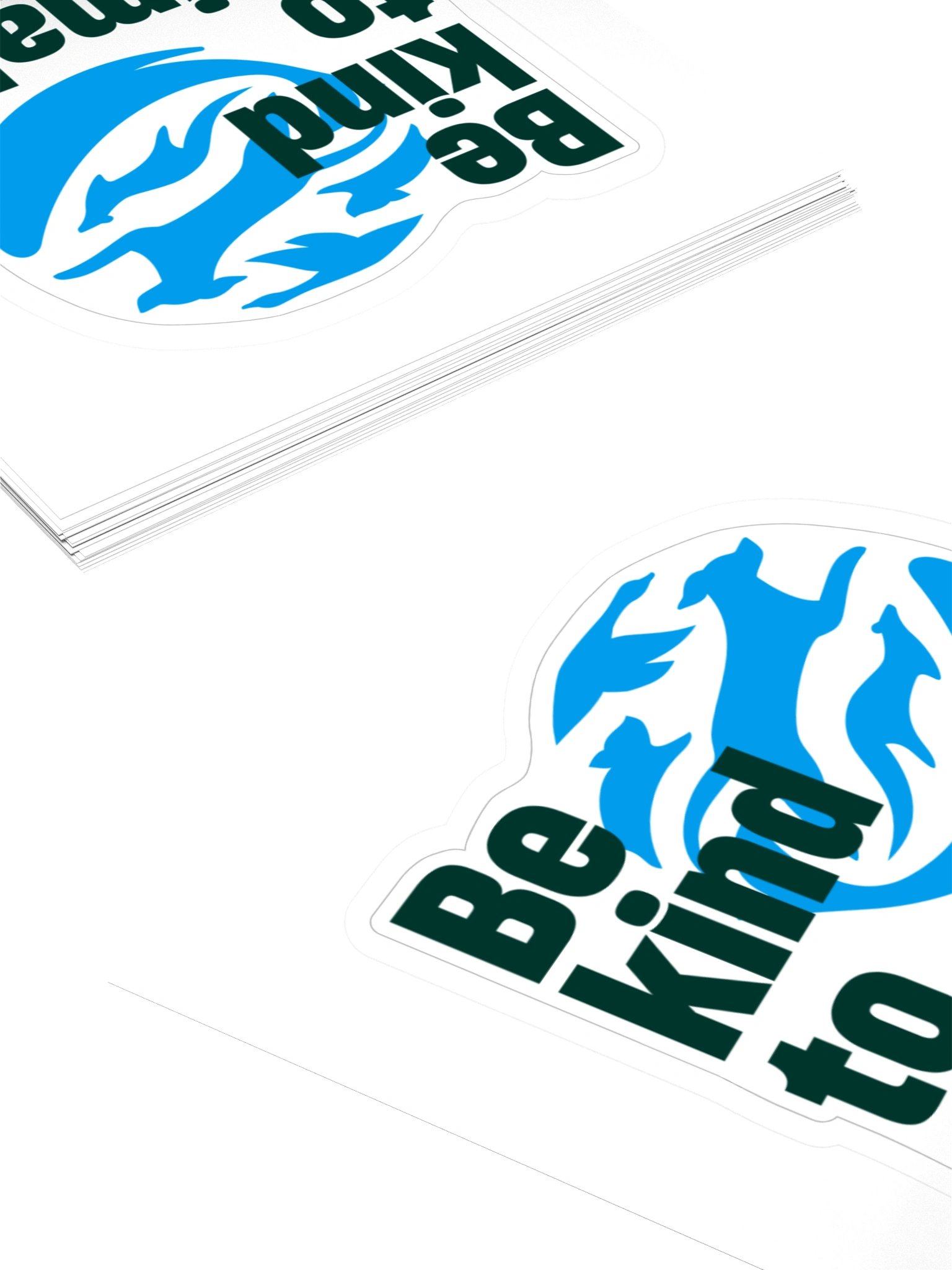 Be kind to animals - Sticker product image (5)