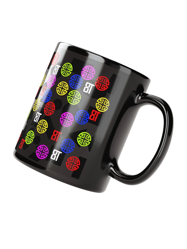 8T Sips Minimal Black Glossy Mug product image (2)