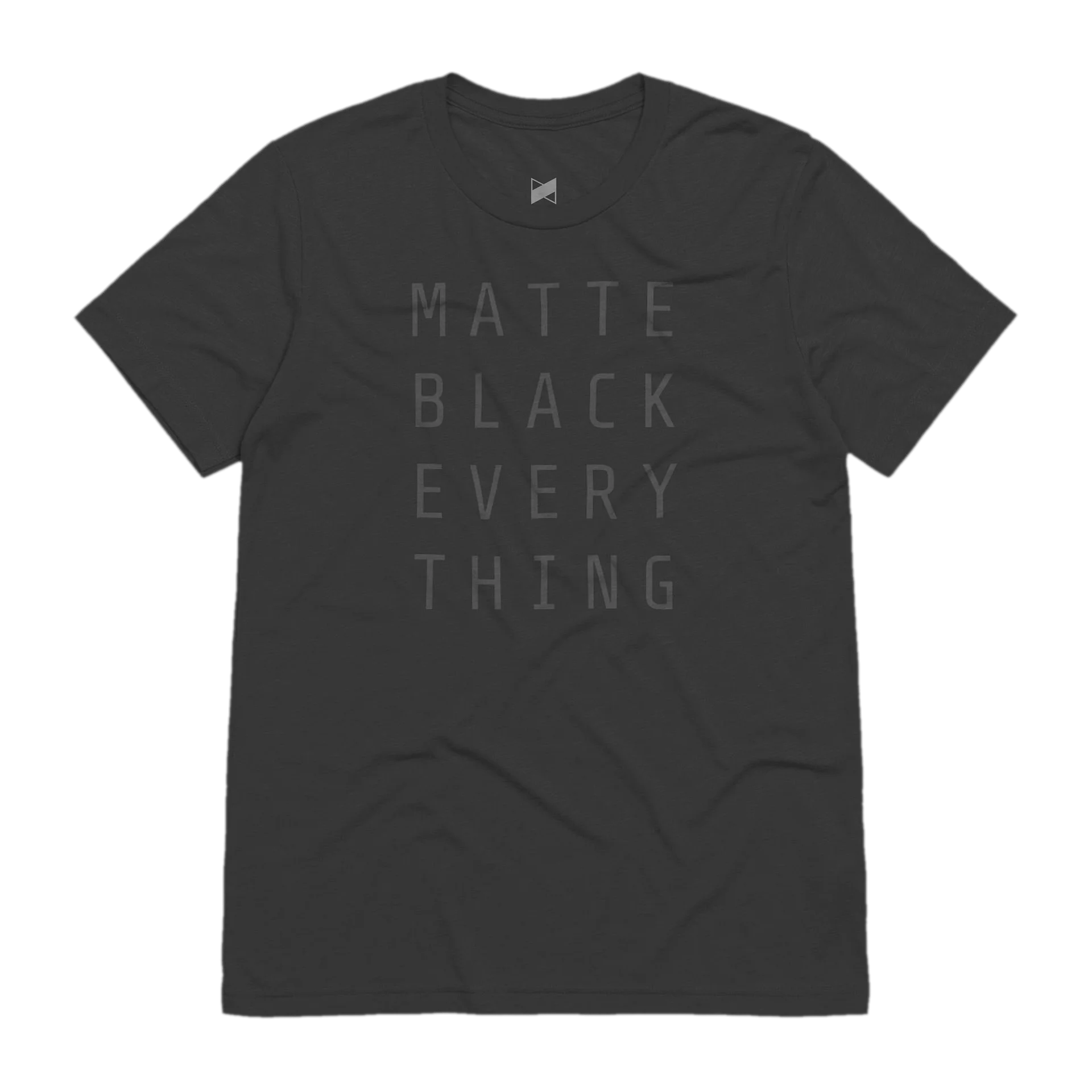 Matte Black Everything T-Shirt product image (2)
