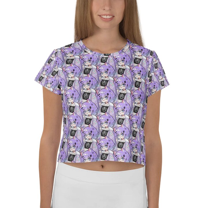 ZaynaKitty Pattern Crop Top product image (1)