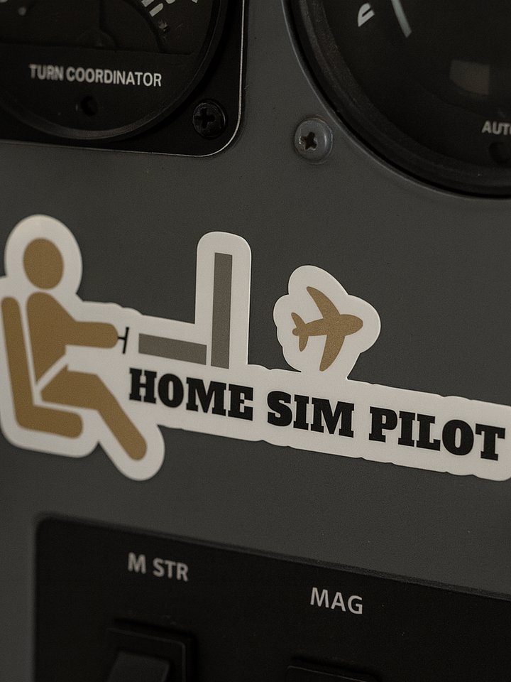 Home Sim Pilot Sticker product image (1)