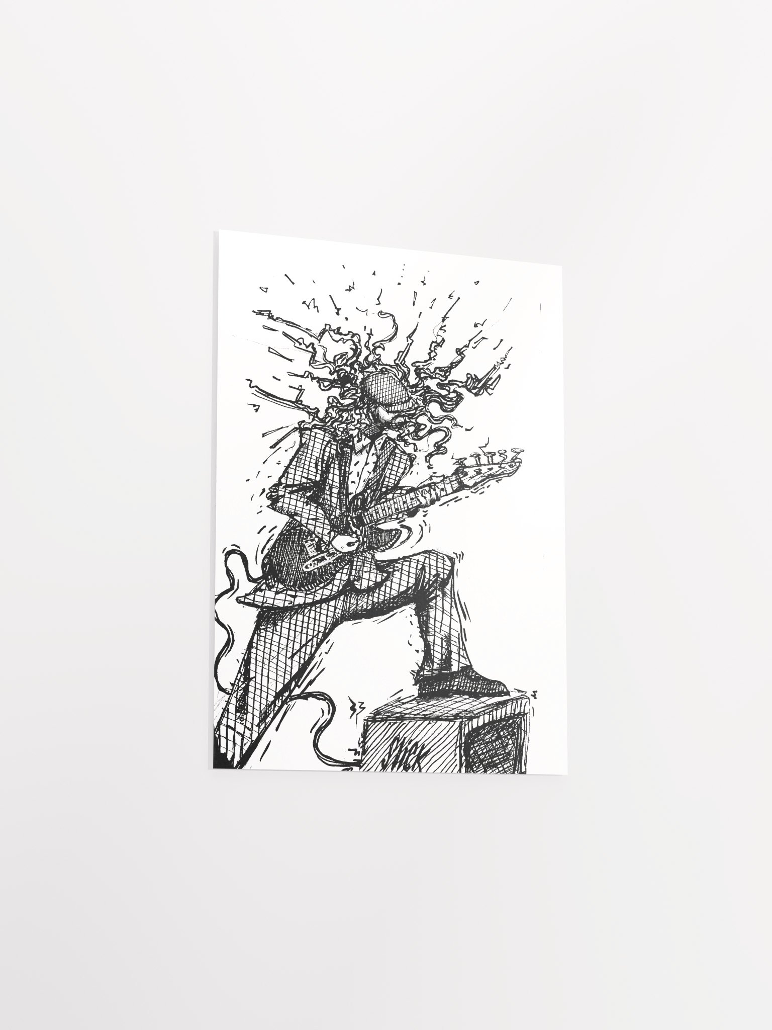 Sam Jam! / Guitarist Print product image (3)