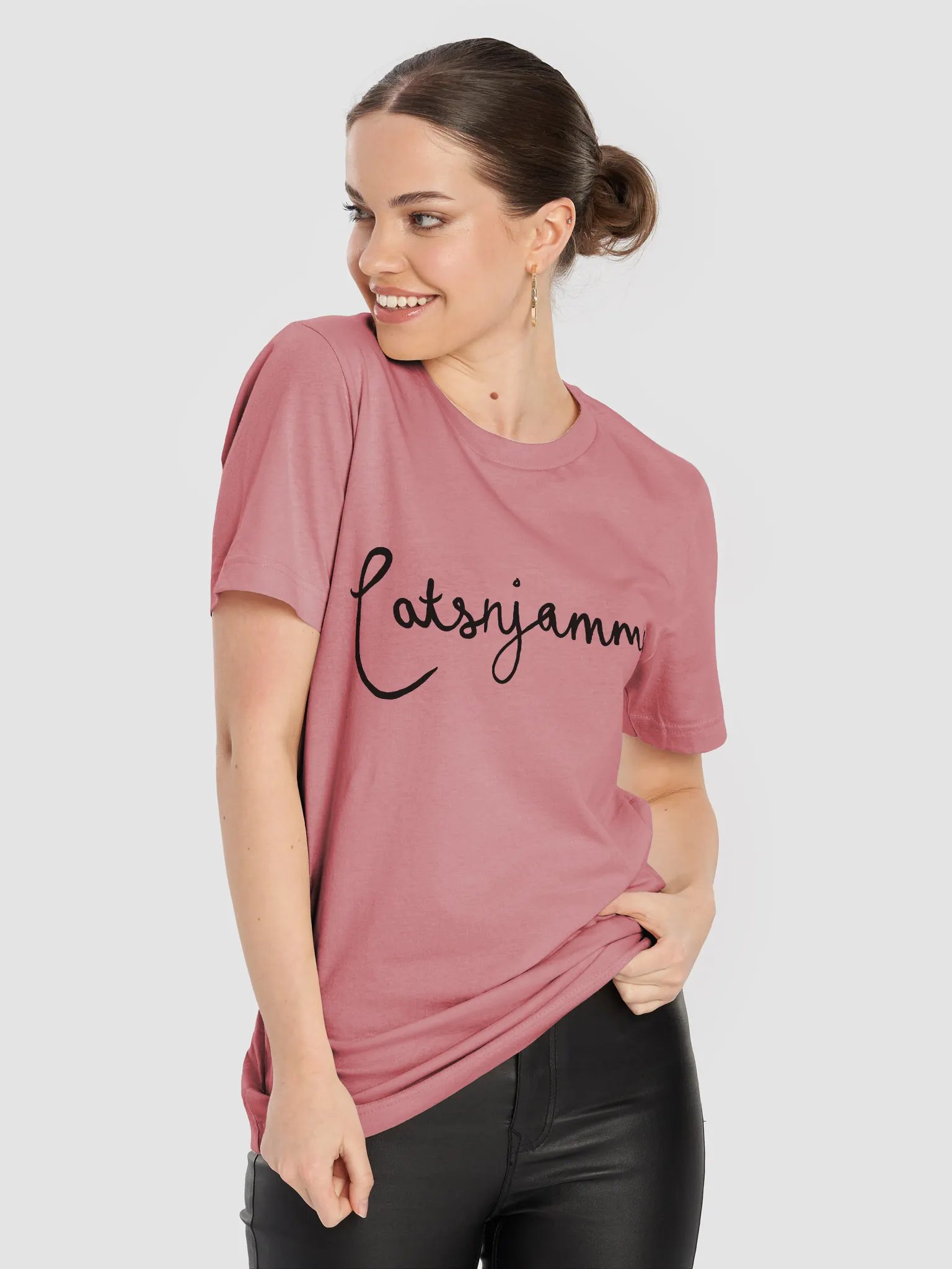 Catsnjammer Script Logo T Shirt - Colourful product image (5)