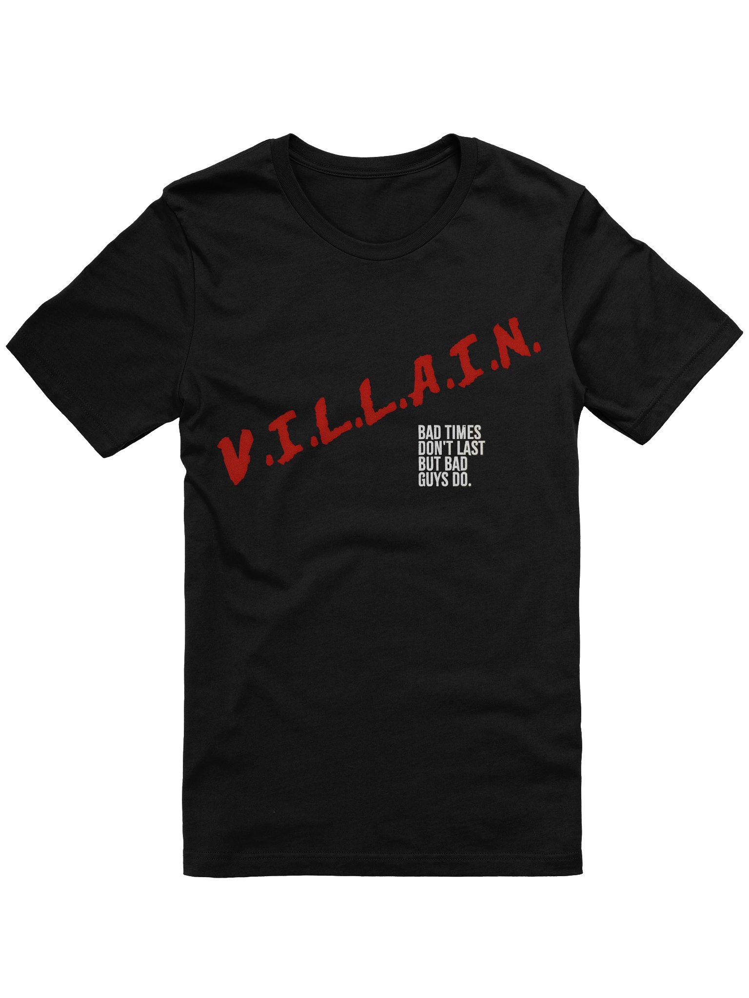 V.I.L.L.A.I.N. Bad Guys Club T-Shirt product image (1)