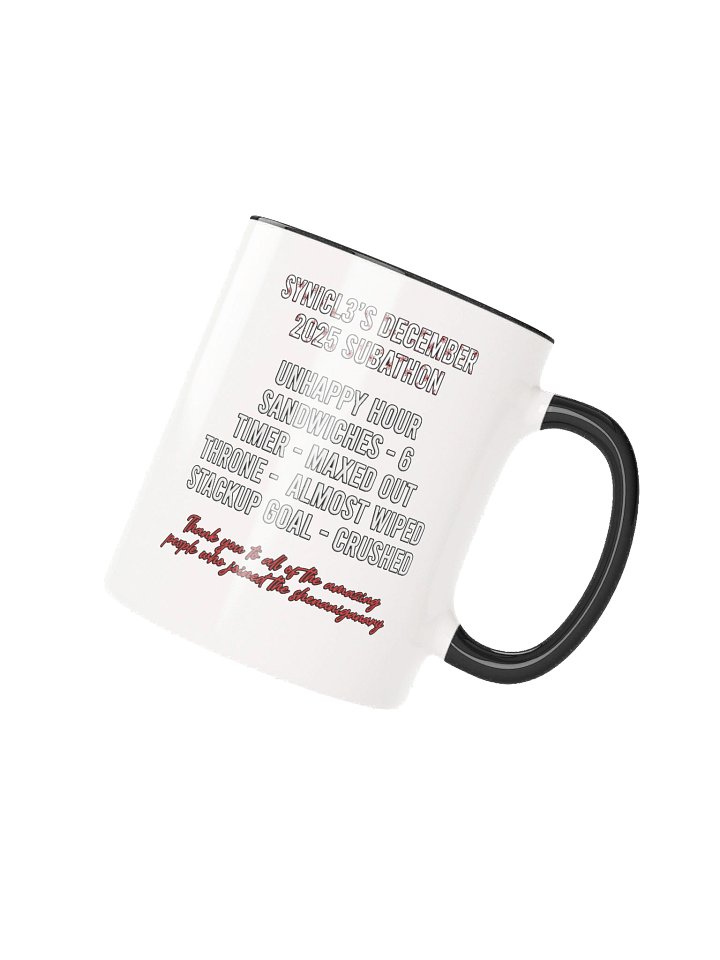 Dec 2025 Subathon - Stats Mug product image (17)