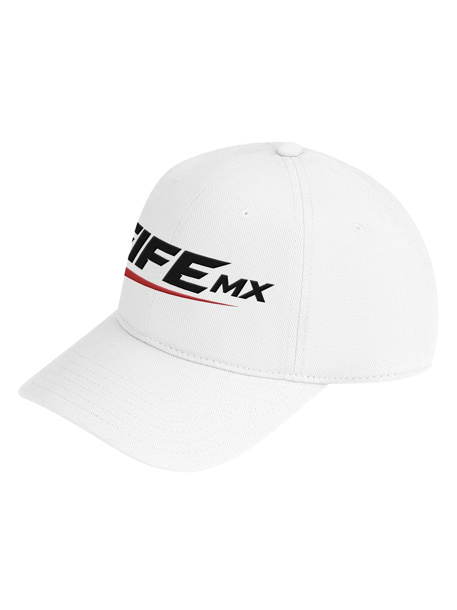 FifeMX Women's Low Profile Baseball Cap – Black Embroidered Logo product image (3)