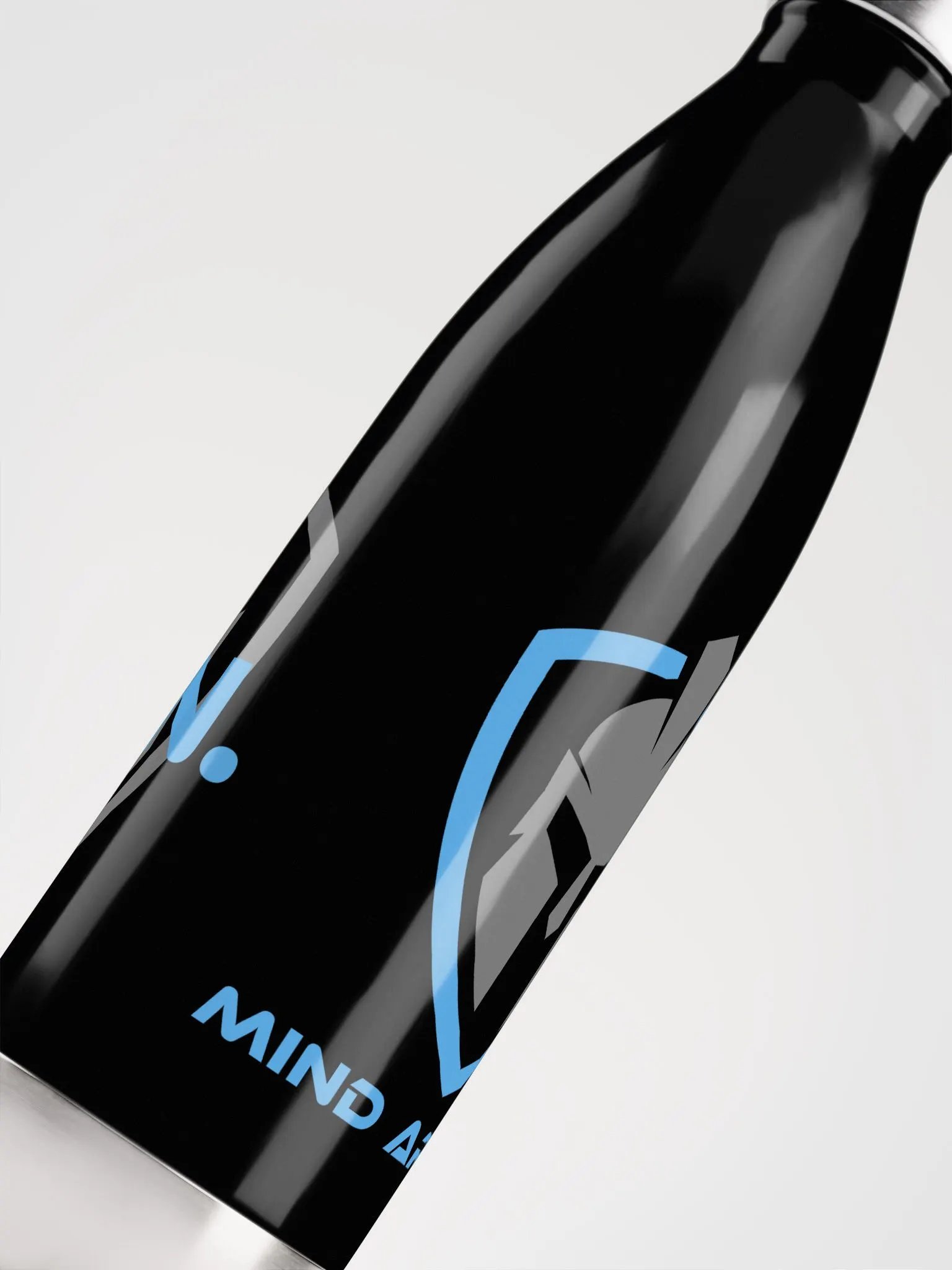 Mind Armor - Water Bottle Blue Logo product image (3)