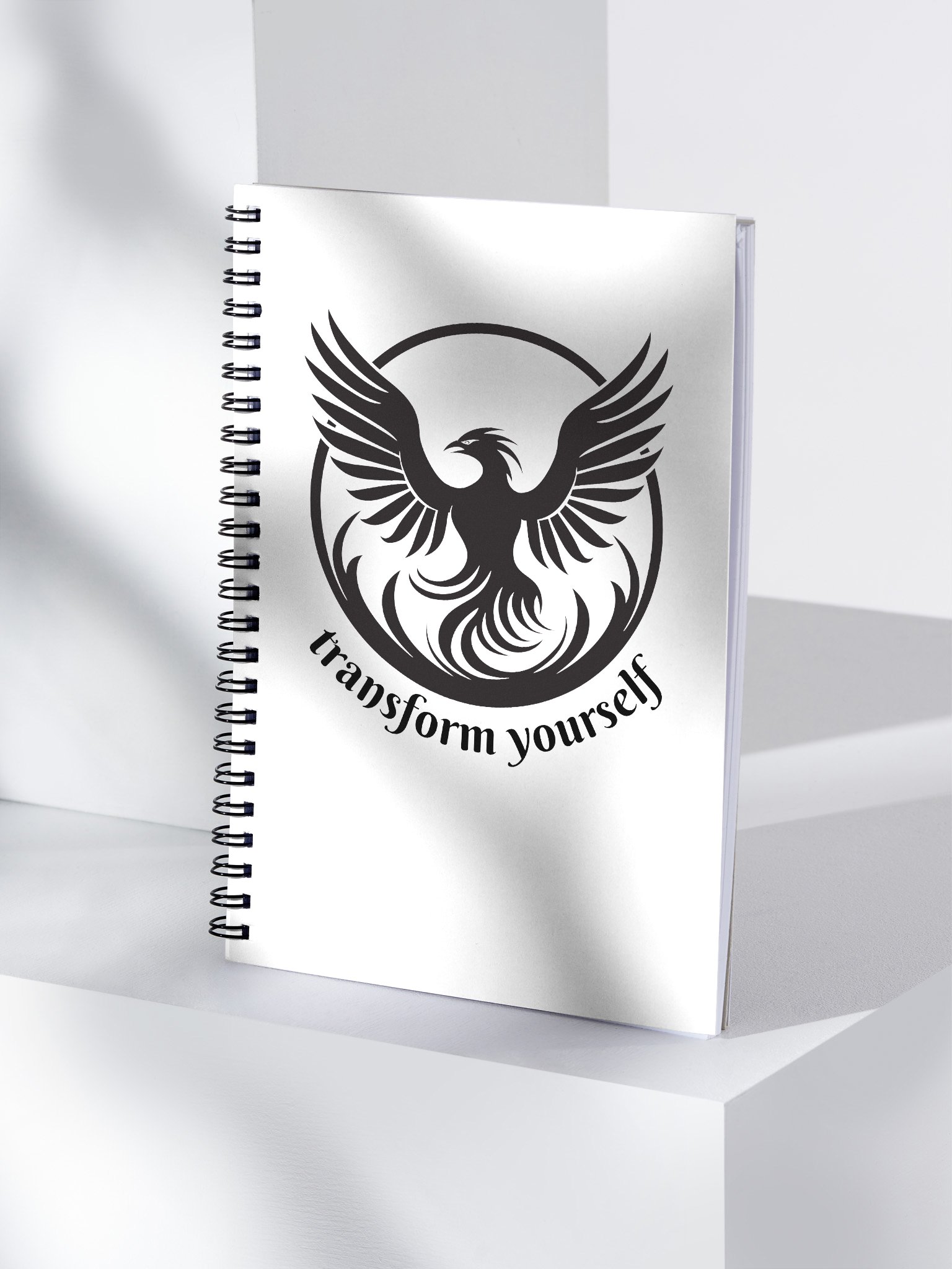 ''Transform yourself'' notebook product image (4)