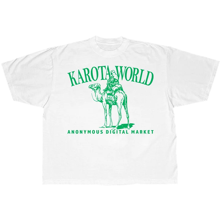 white 'Digital Market' tee product image (1)