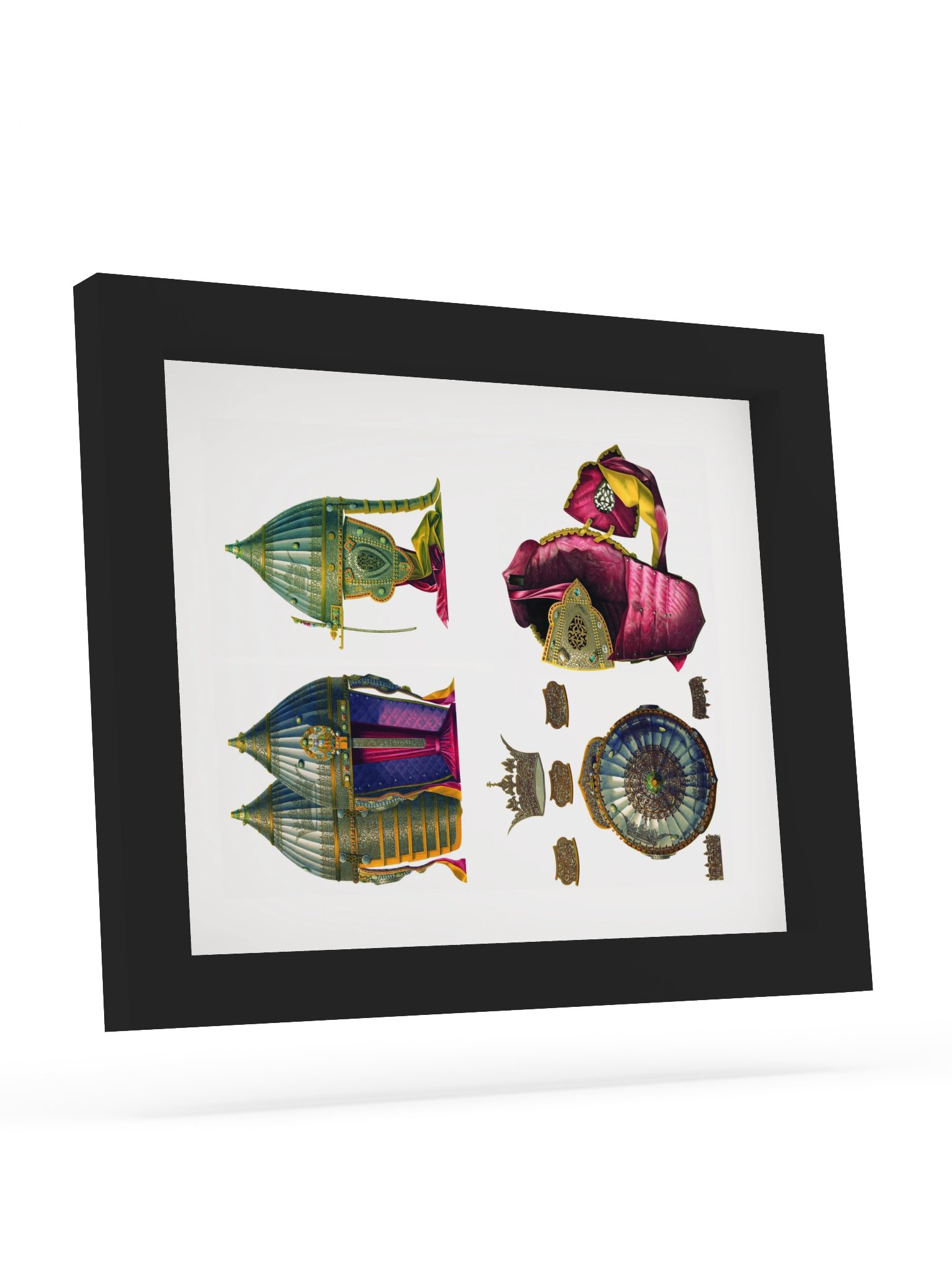 Saint Alexander Nevsky Helmet Framed Print product image (245)