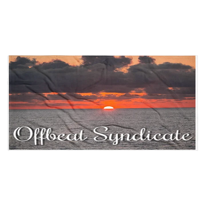 Offbeat Syndicate Sunset Beach Towel product image (2)
