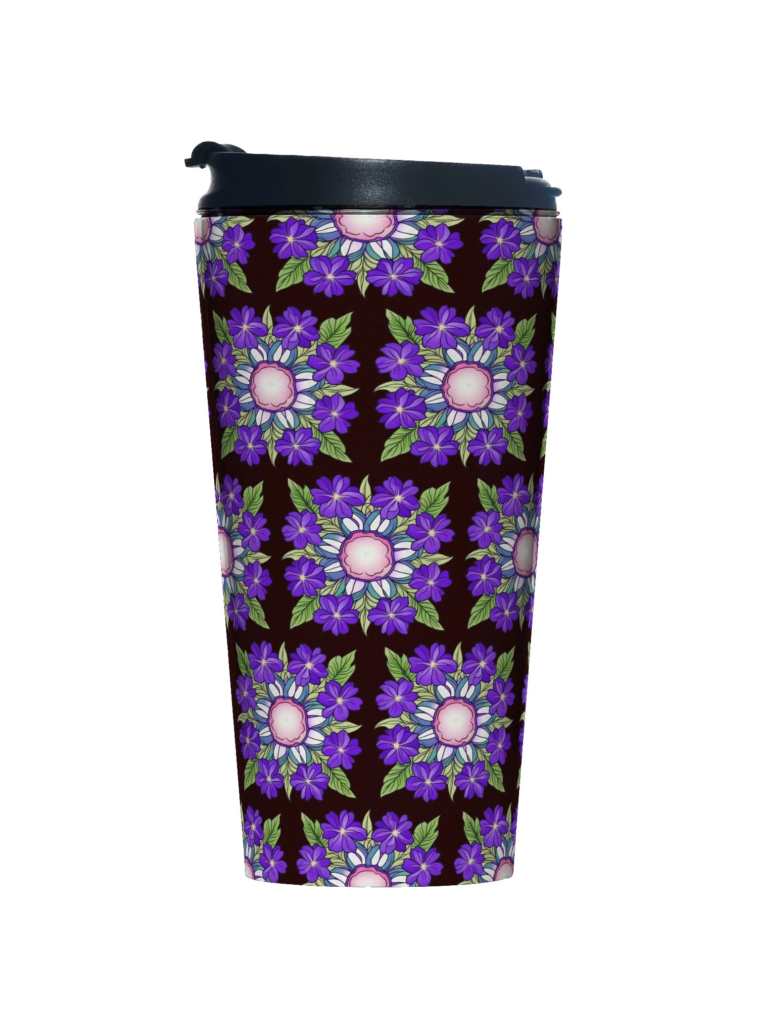 Celestial Petalwheel Mandala - Stainless Steel Travel Mug product image (1)