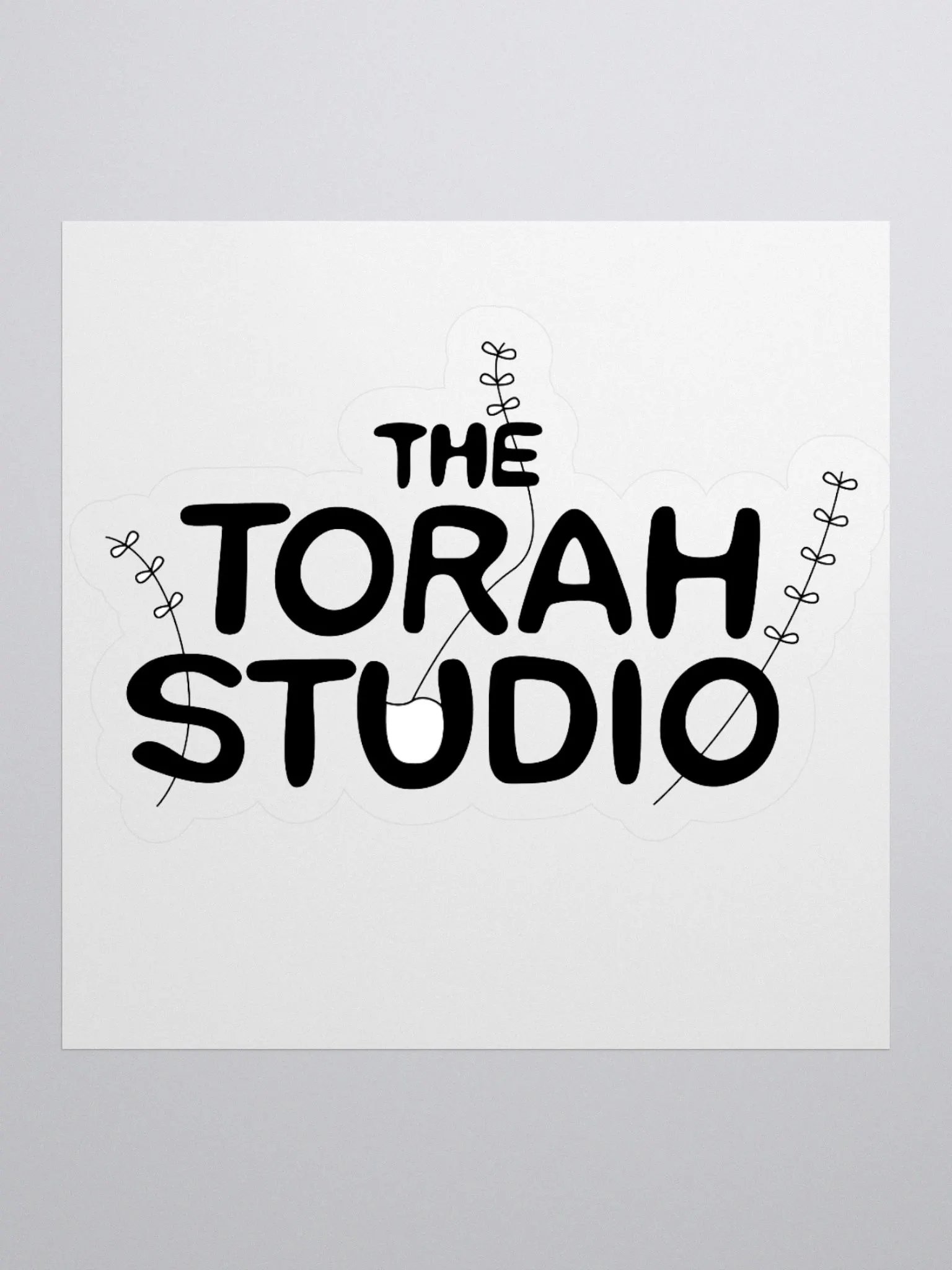 Torah Studio Black Sticker product image (1)
