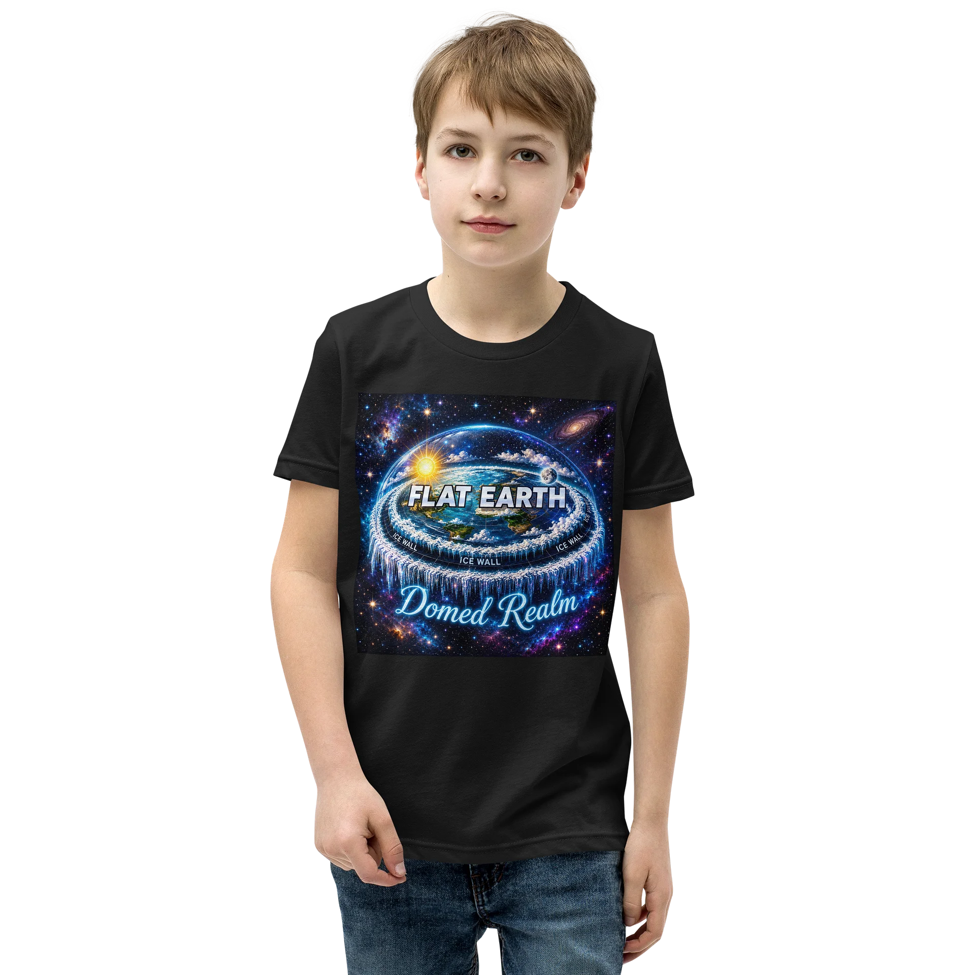 Flat Earth-Domed Realm Youth Tee product image (1)