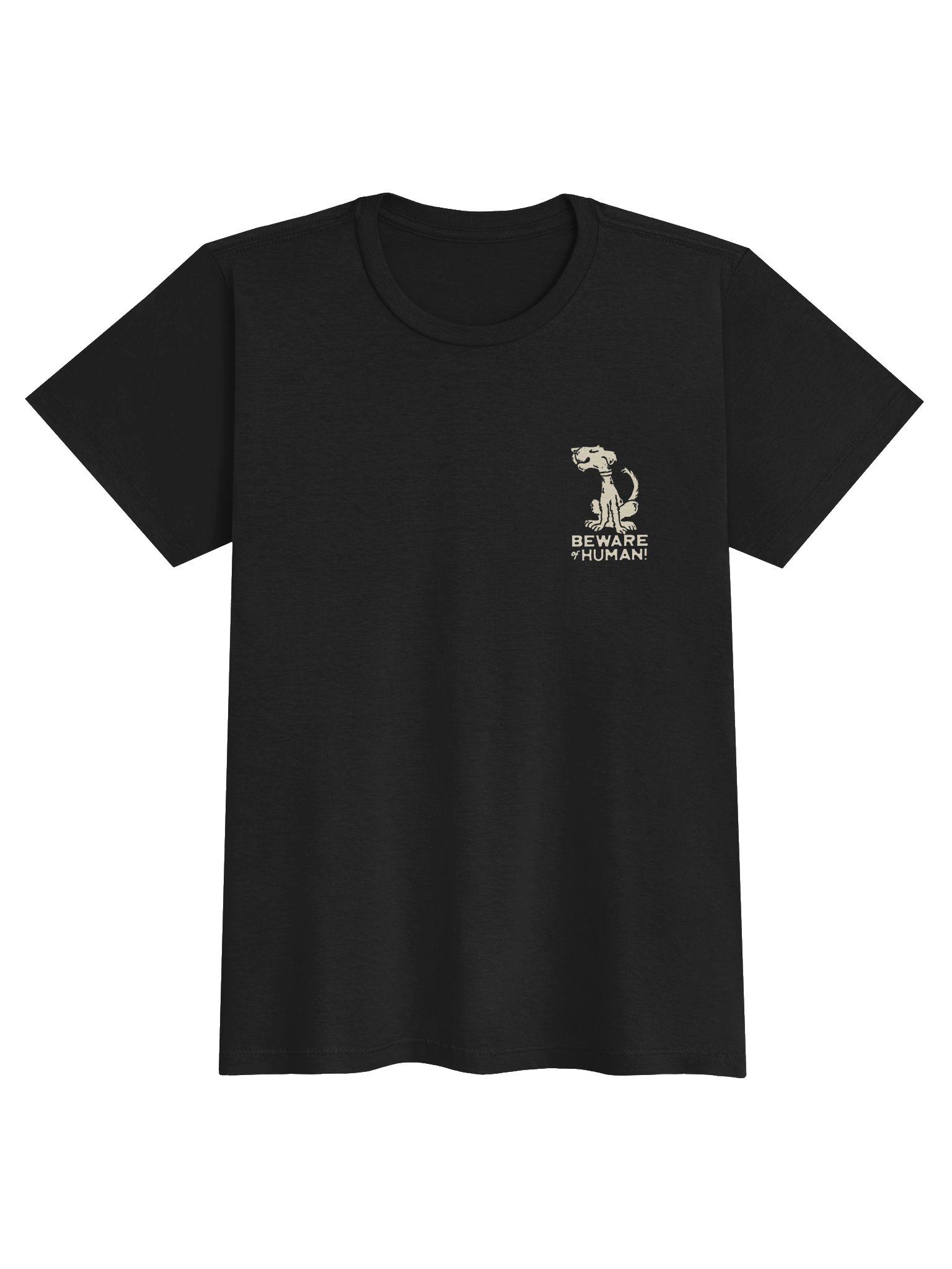 Beware of human! Tee product image (2)