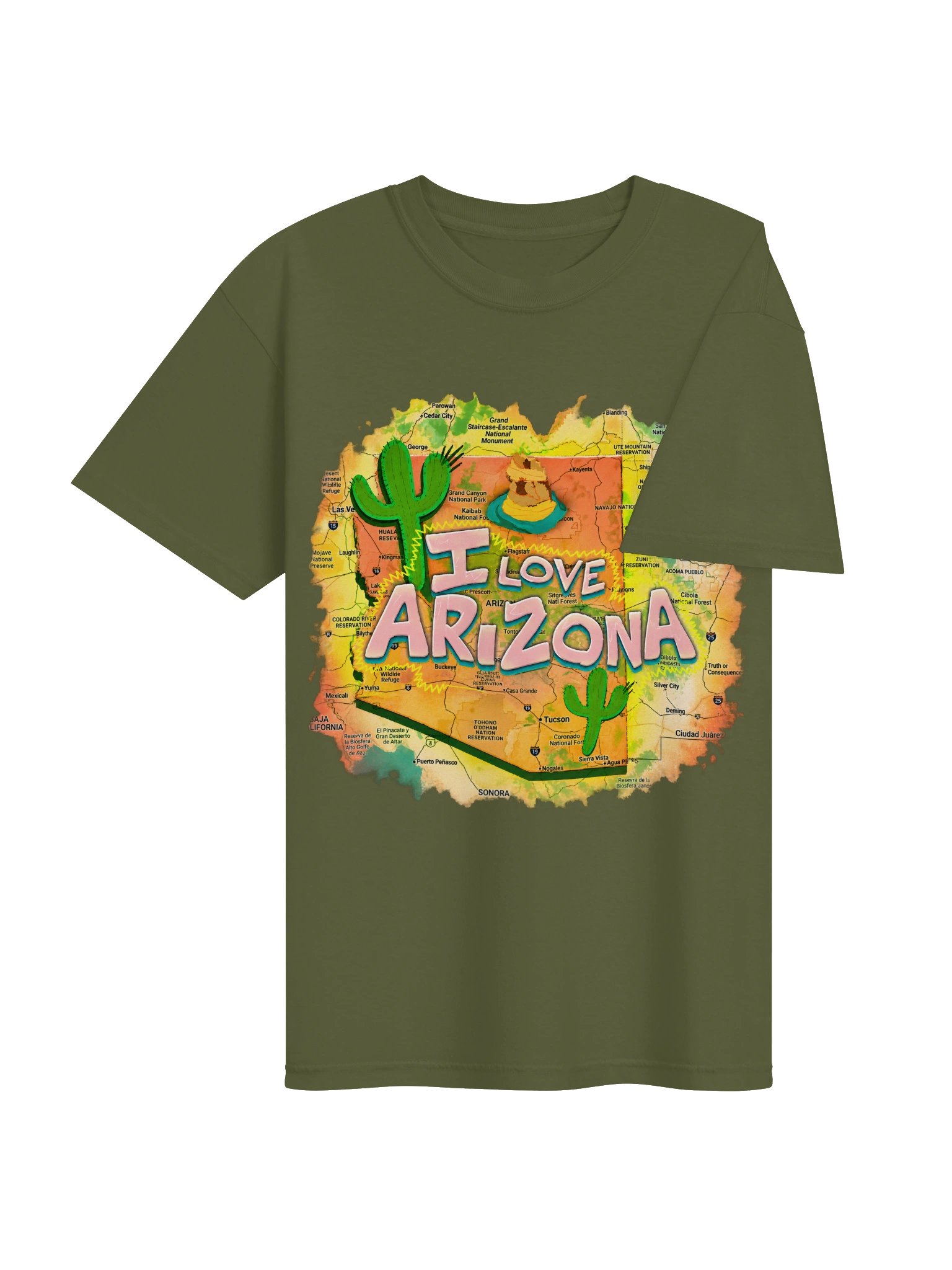 I Love Arizona™ Tee - Green product image (4)