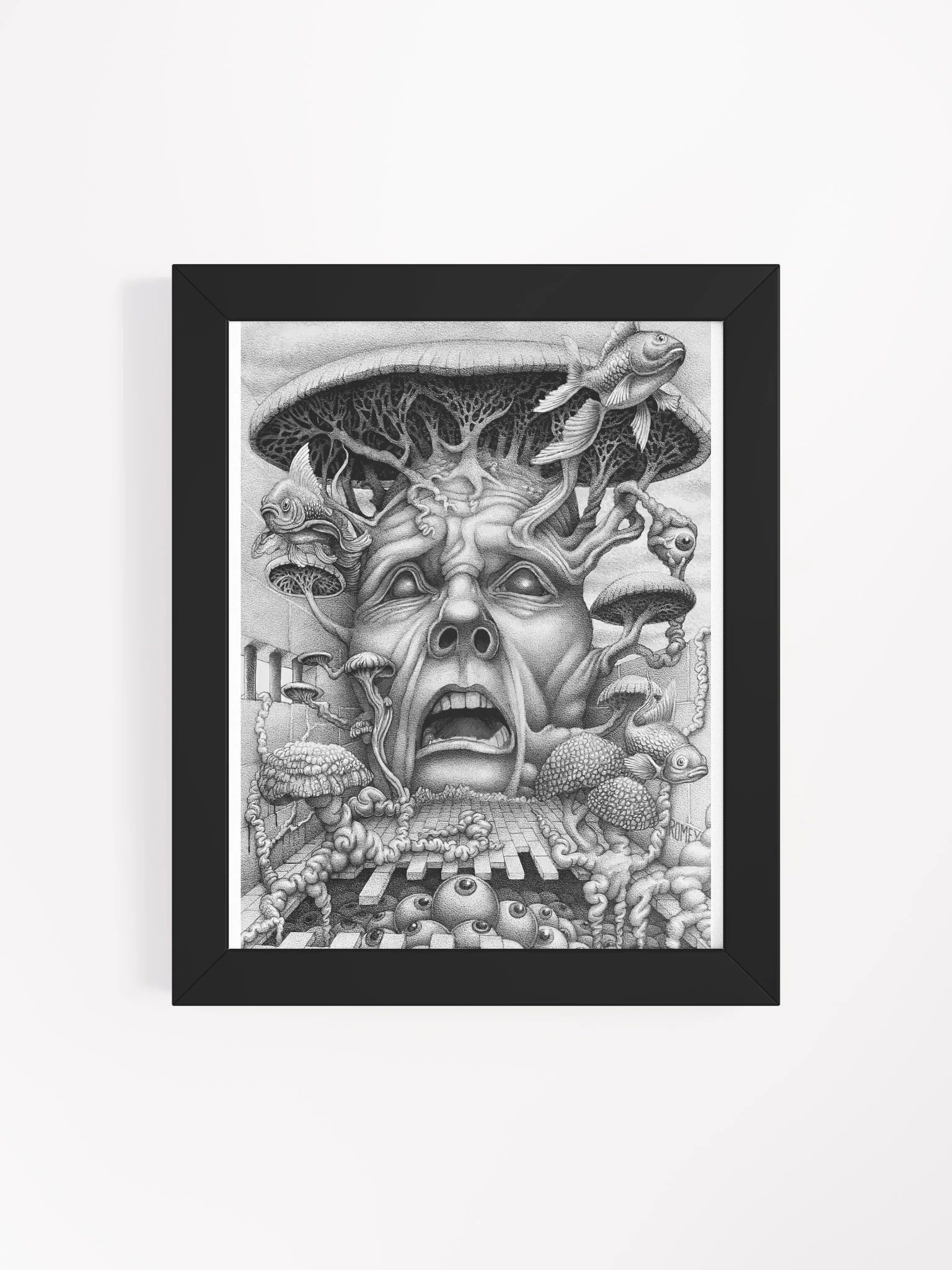 Ego Death Framed Poster product image (17)