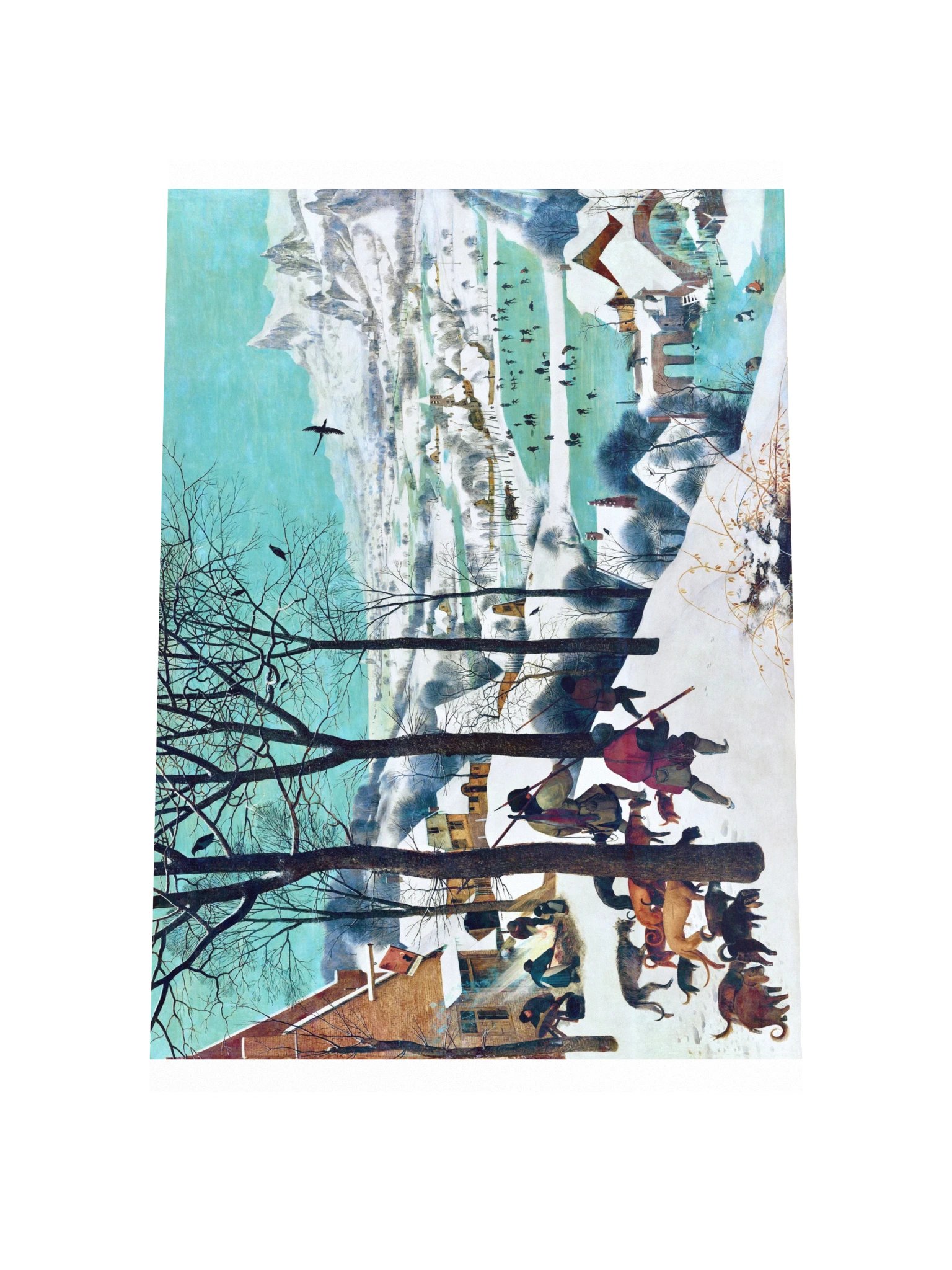 Hunters in the Snow (Winter) — Large Poster product image (4)