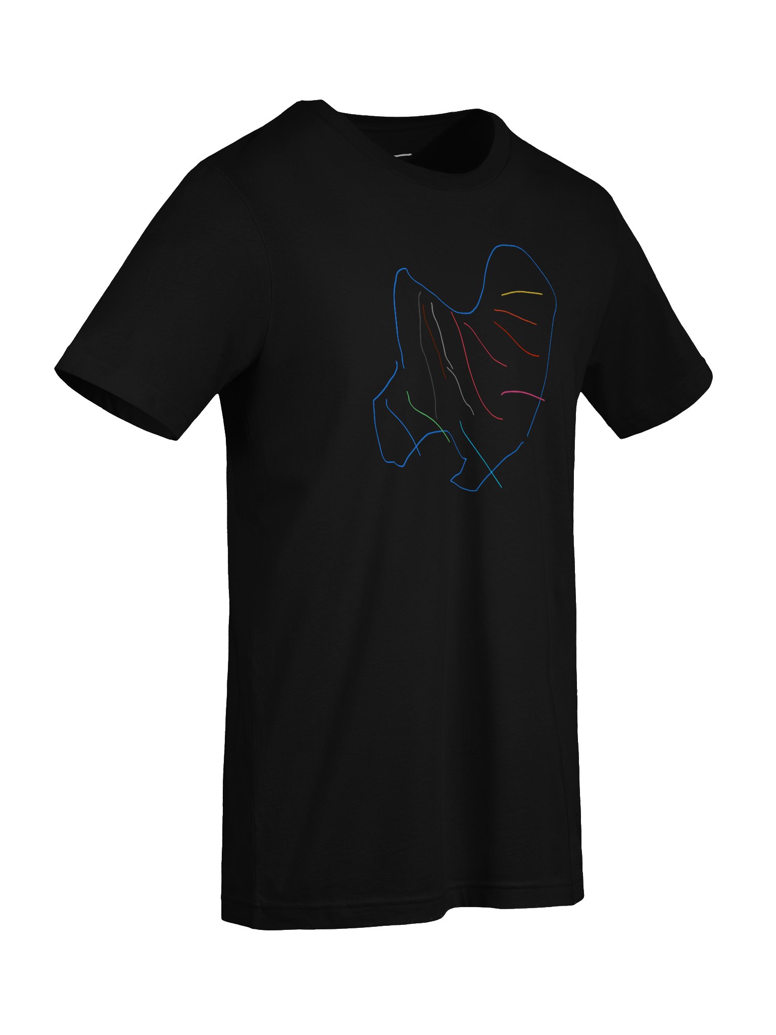 e rainbow wing tee (adult) product image (7)