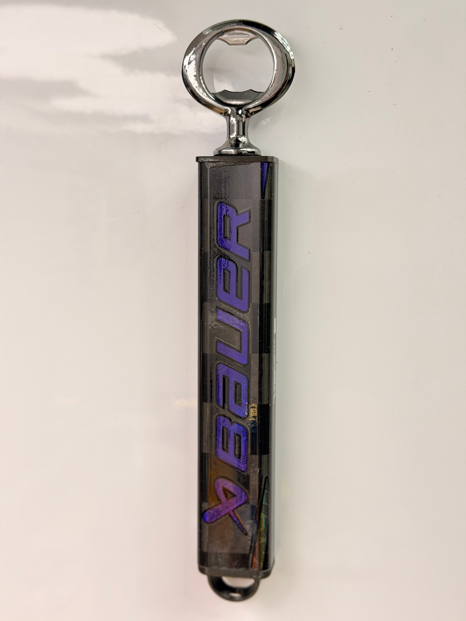 Enforcer Hockey Stick Bottle Opener - The Dark Lance (Premium) *LONG* *SIGNATURE CUT* product image (4)