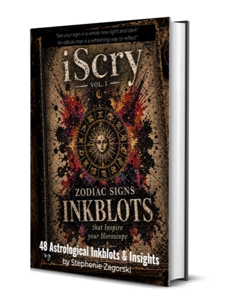 iScry vol. 1 ZODIAC SIGNS | 48 inkblots | eBook/PDF product image (3)