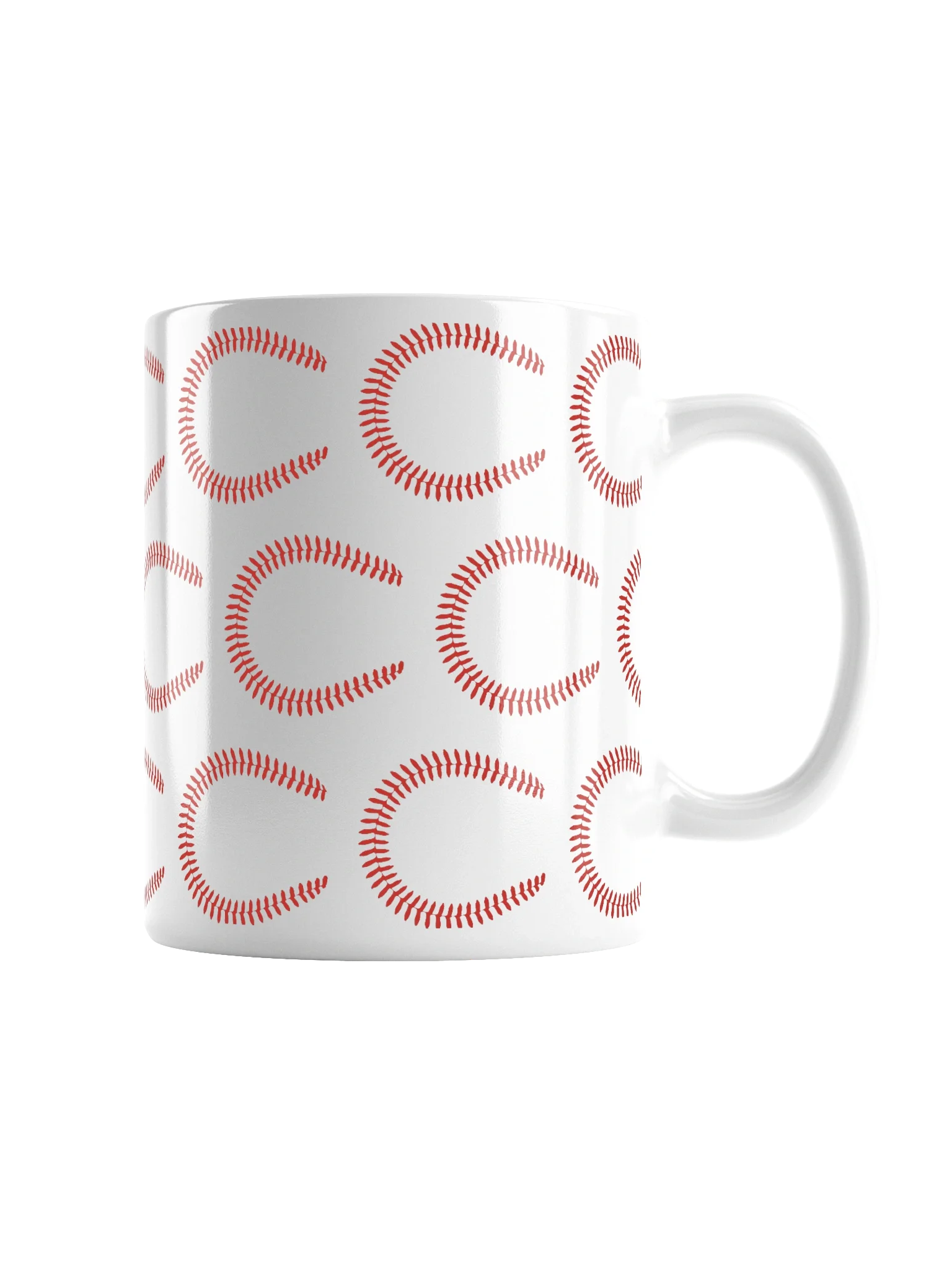 C Seams Pattern Mug