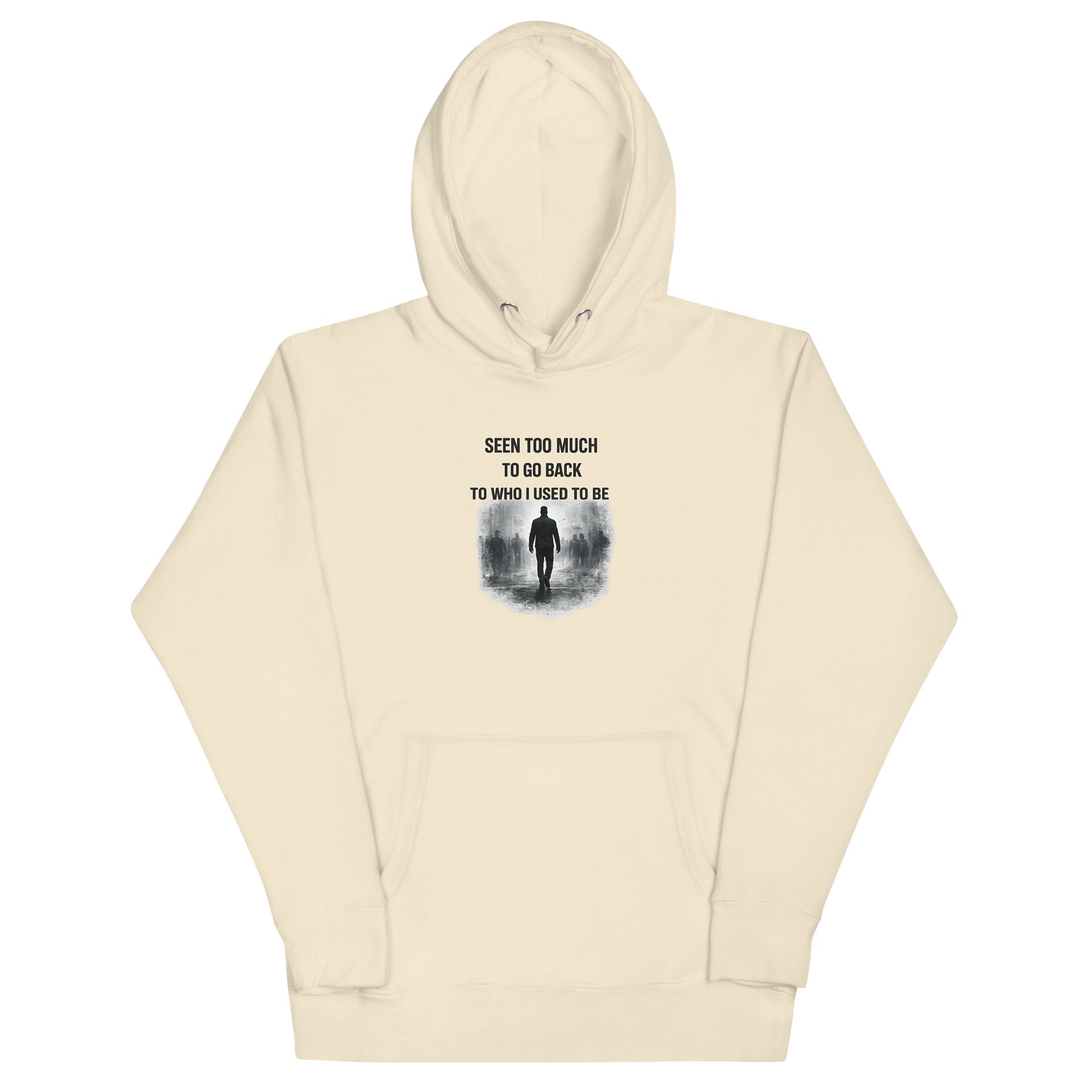 Seen Too Much” Statement Hoodie product image (9)
