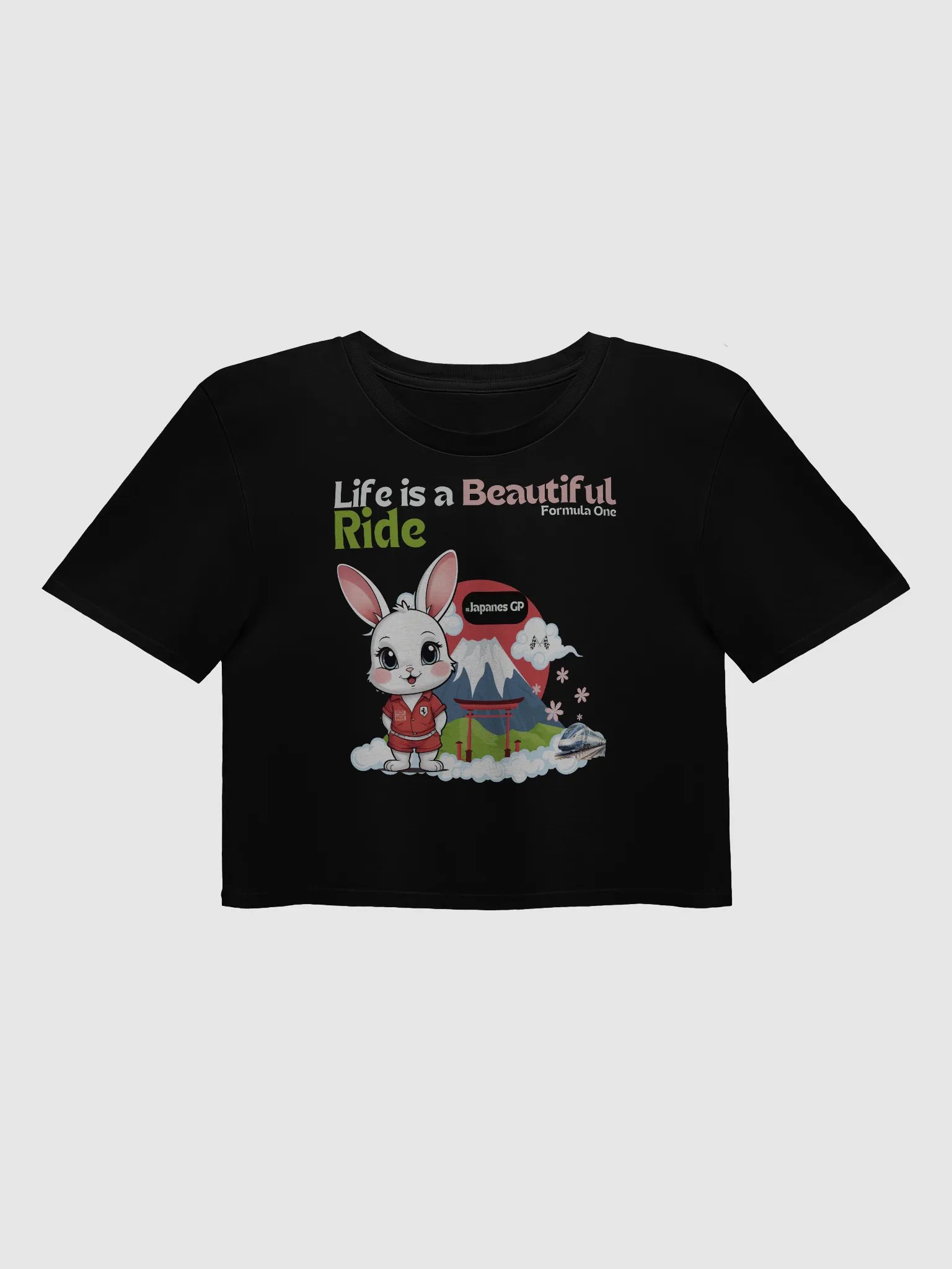 Racing Rabbit Women's Crop Top product image (1)