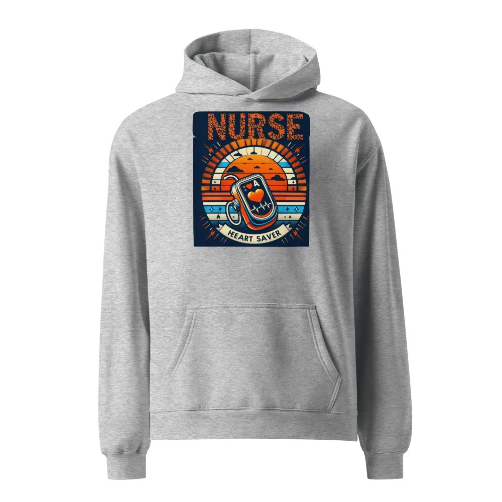 Heart Saver Nurse Graphic Hoodie product image (2)