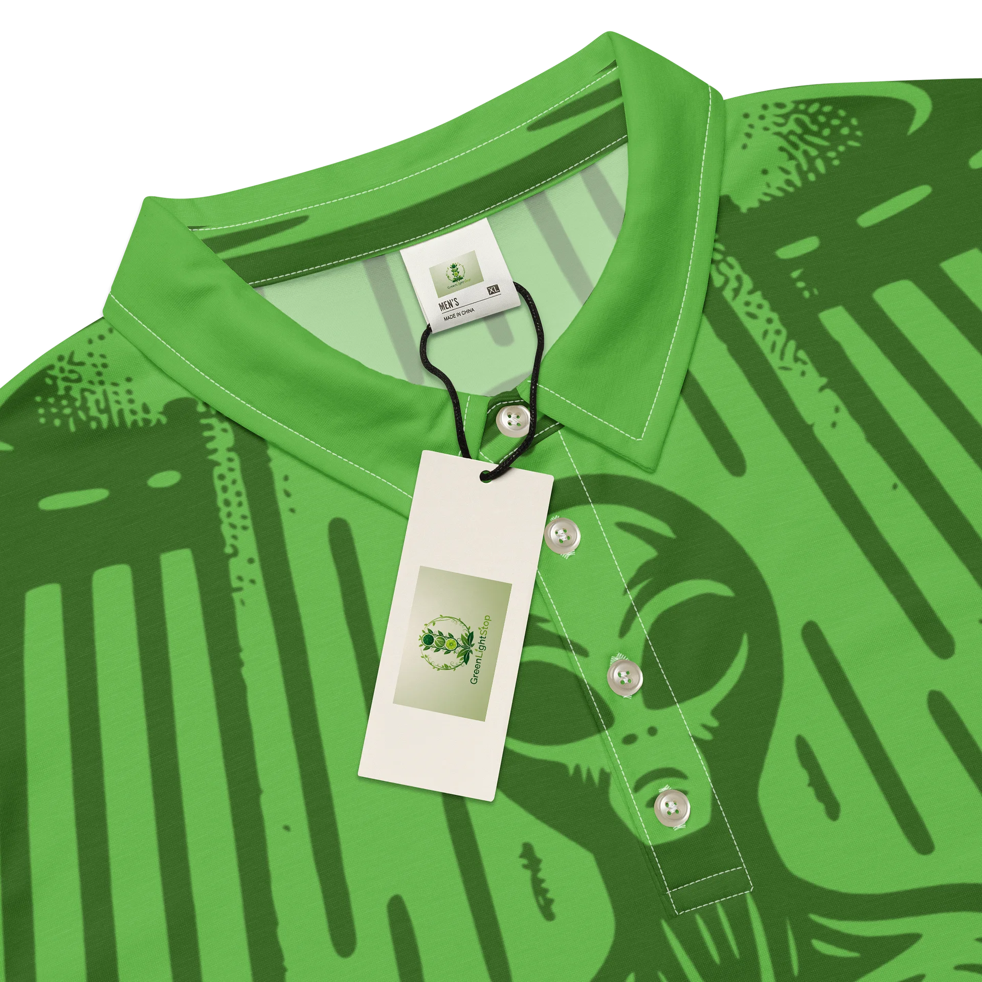 Signature GreenLightStop Alien Pulse Polo product image (6)