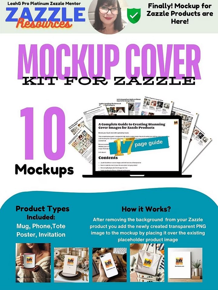 Zazzle Resources - Product Mockup Images Templates Backgrounds product image (1)