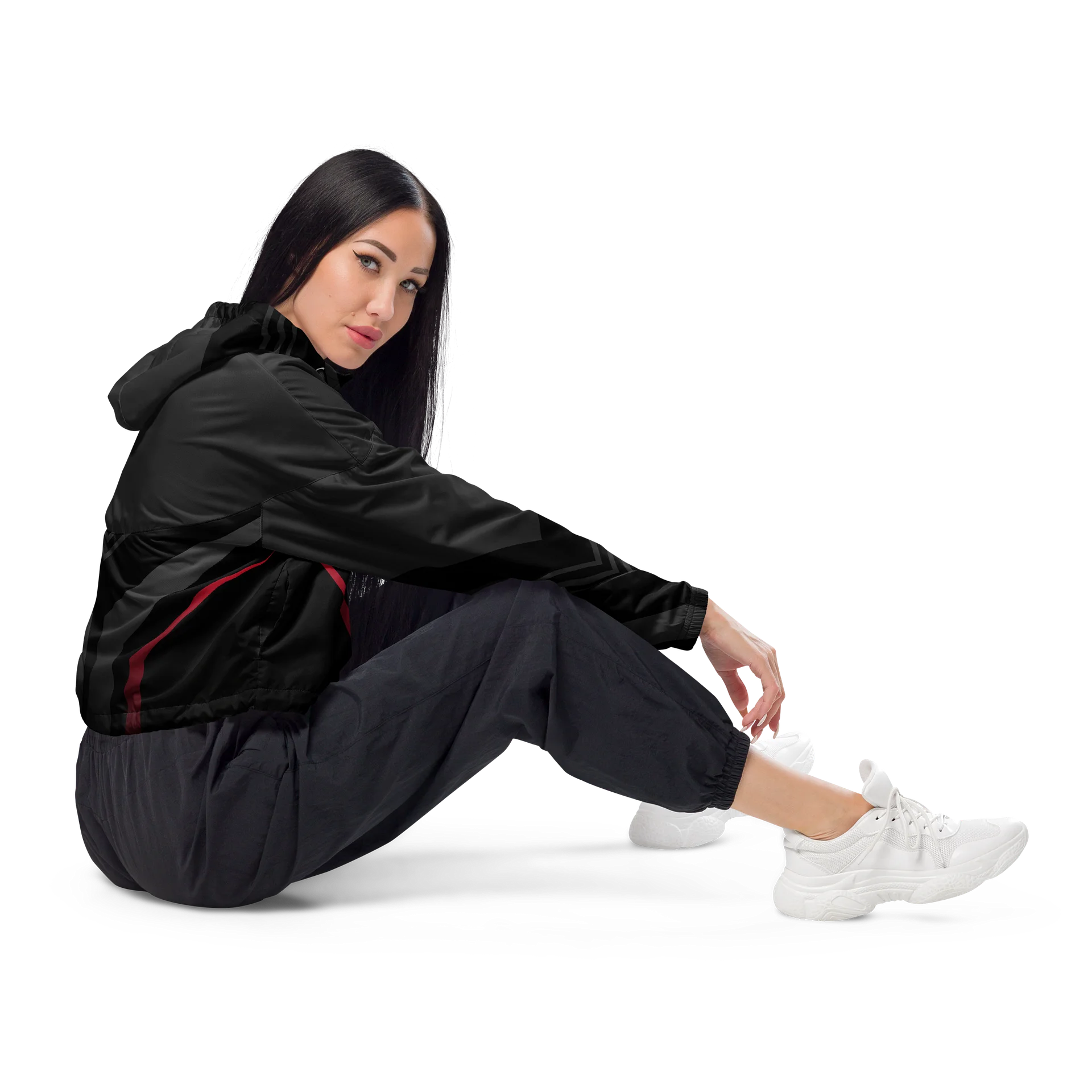 Women's Cropped Windbreaker - Bulvant - G4qGVOeDPgE
