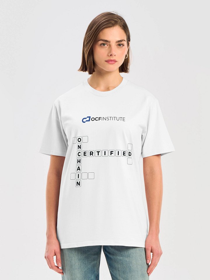 Onchain Certified Tee product image (1)