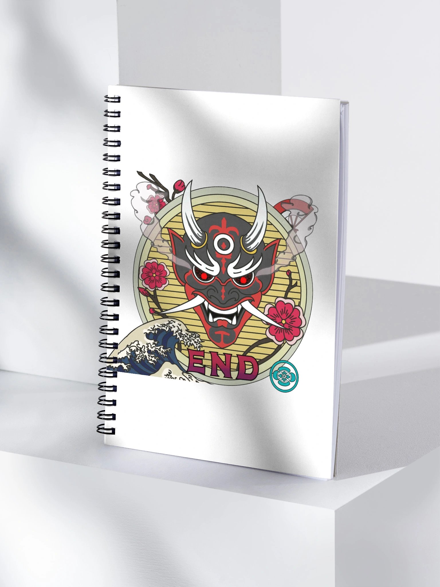 END Gradient Spiral Notebook product image (4)
