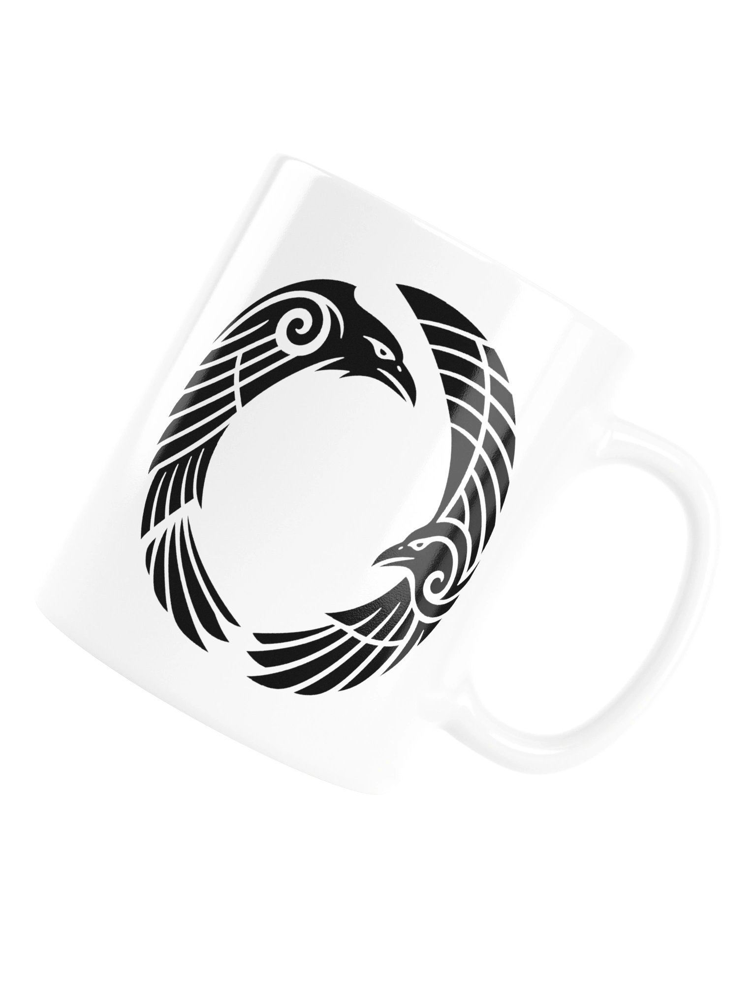 SEIDRA — Raven Mug (White) product image (18)