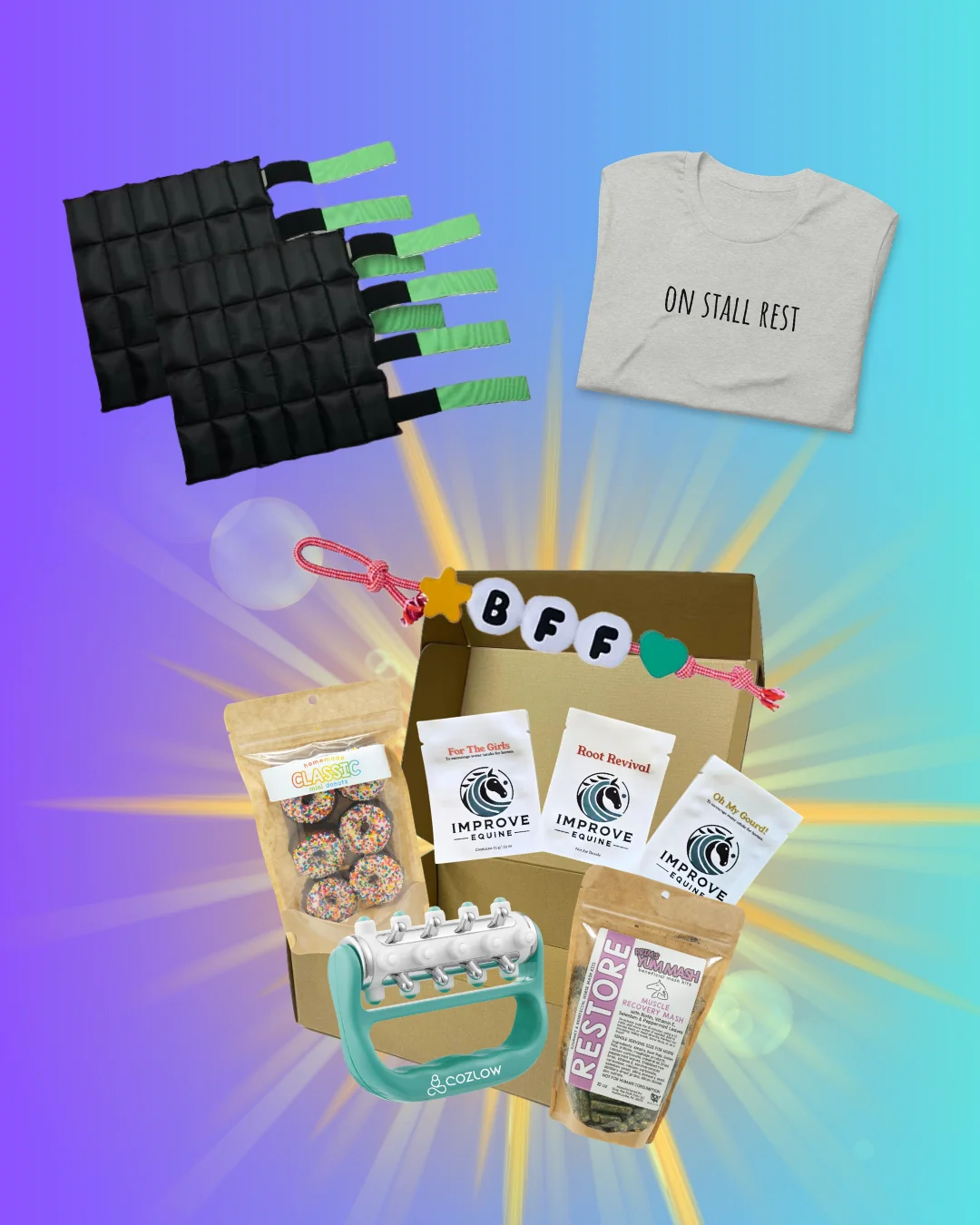The Get Better Box Stall Rest Care Package product image (1)