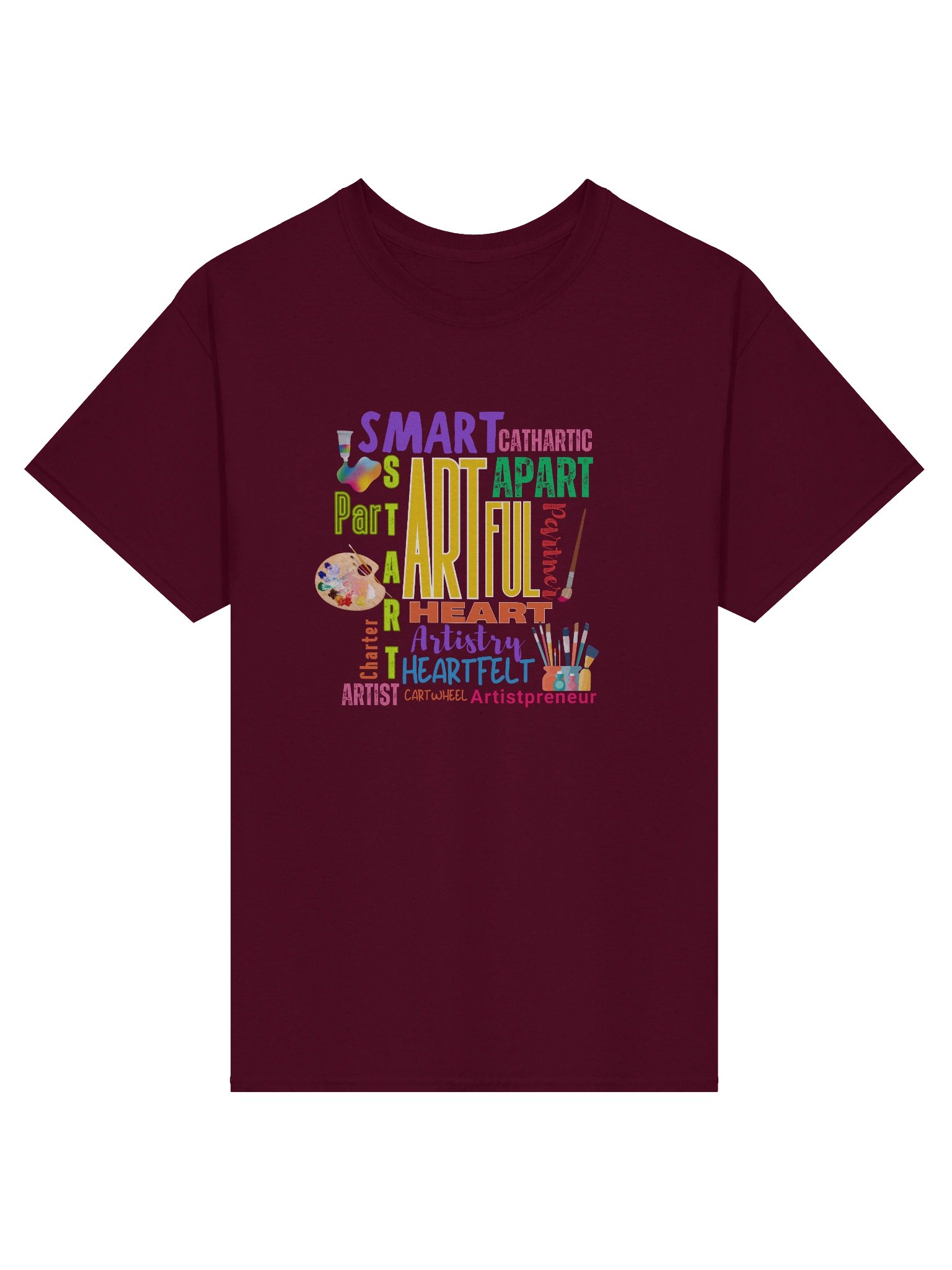 Artistic Vibe Collage T-Shirt product image (2)