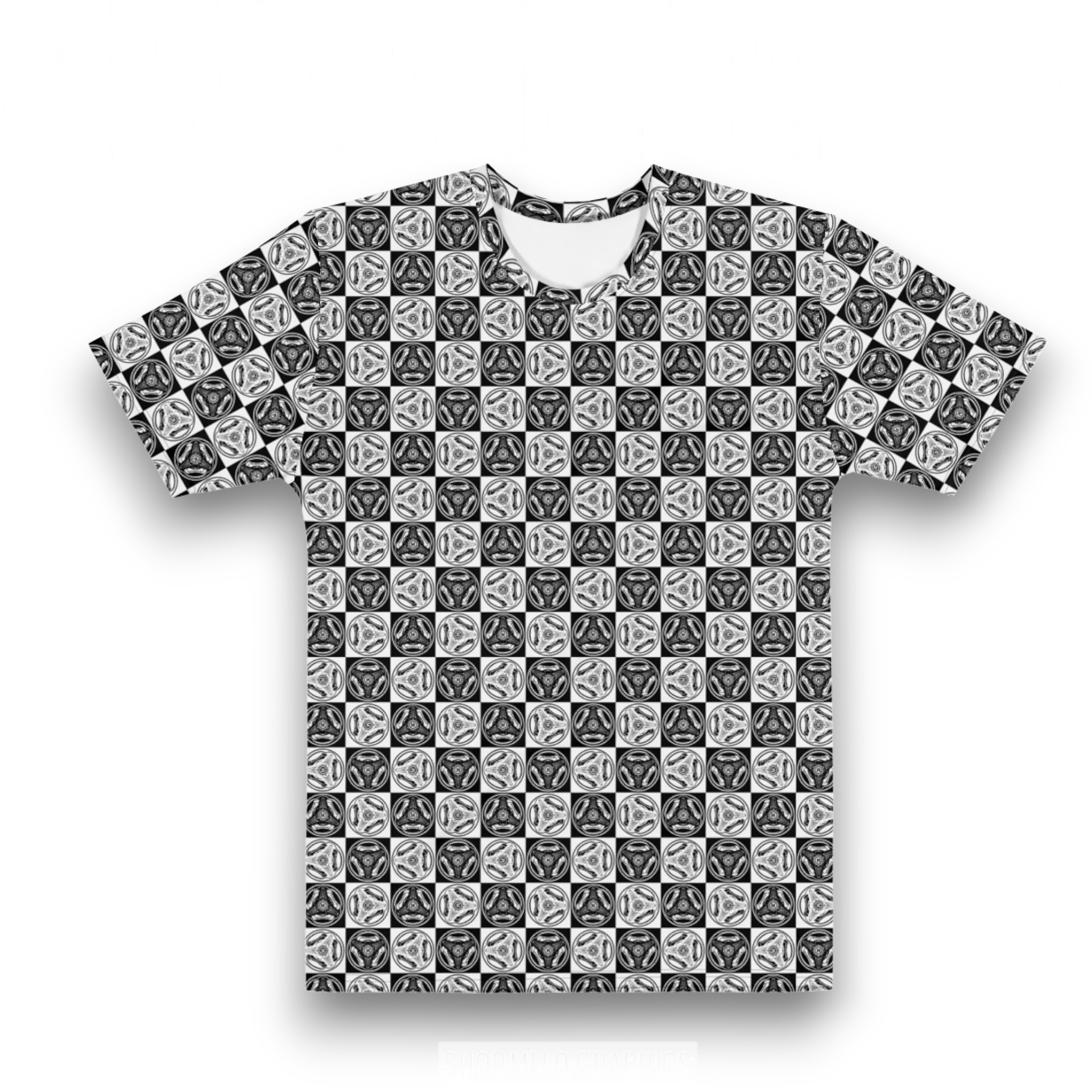 Checked Out Carballer All Over - Ultimate T-Shirt | #MadeByMELO product image (2)
