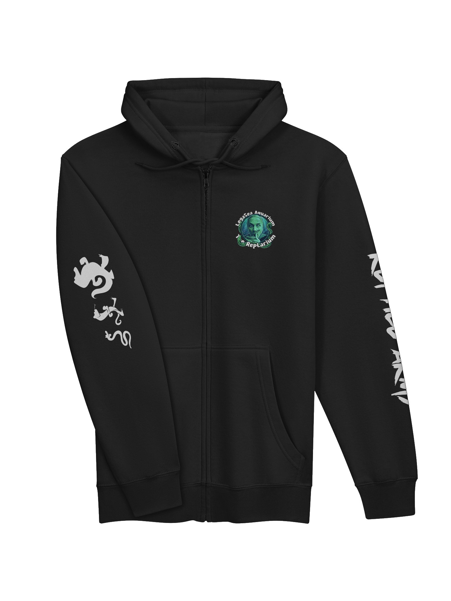 Brian Barczyk LegaSea x The Reptarium Zip Hoodie product image (3)