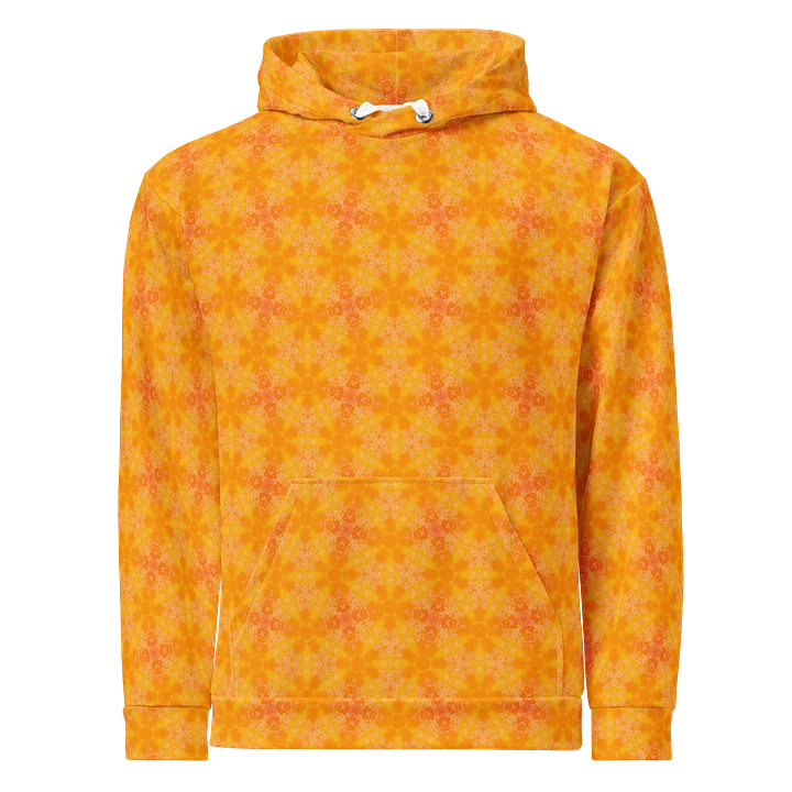 Sun Burst Solar Bloom Geometric Seamless Pattern Unisex Hoodie product image (1)